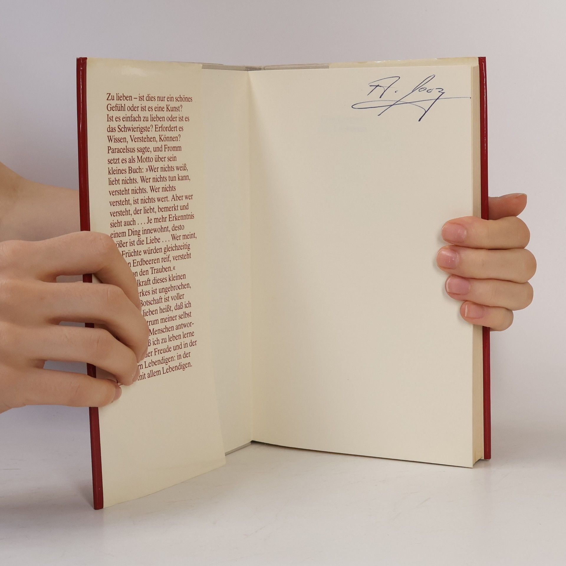 Erich Fromm Die Kunst des Liebens