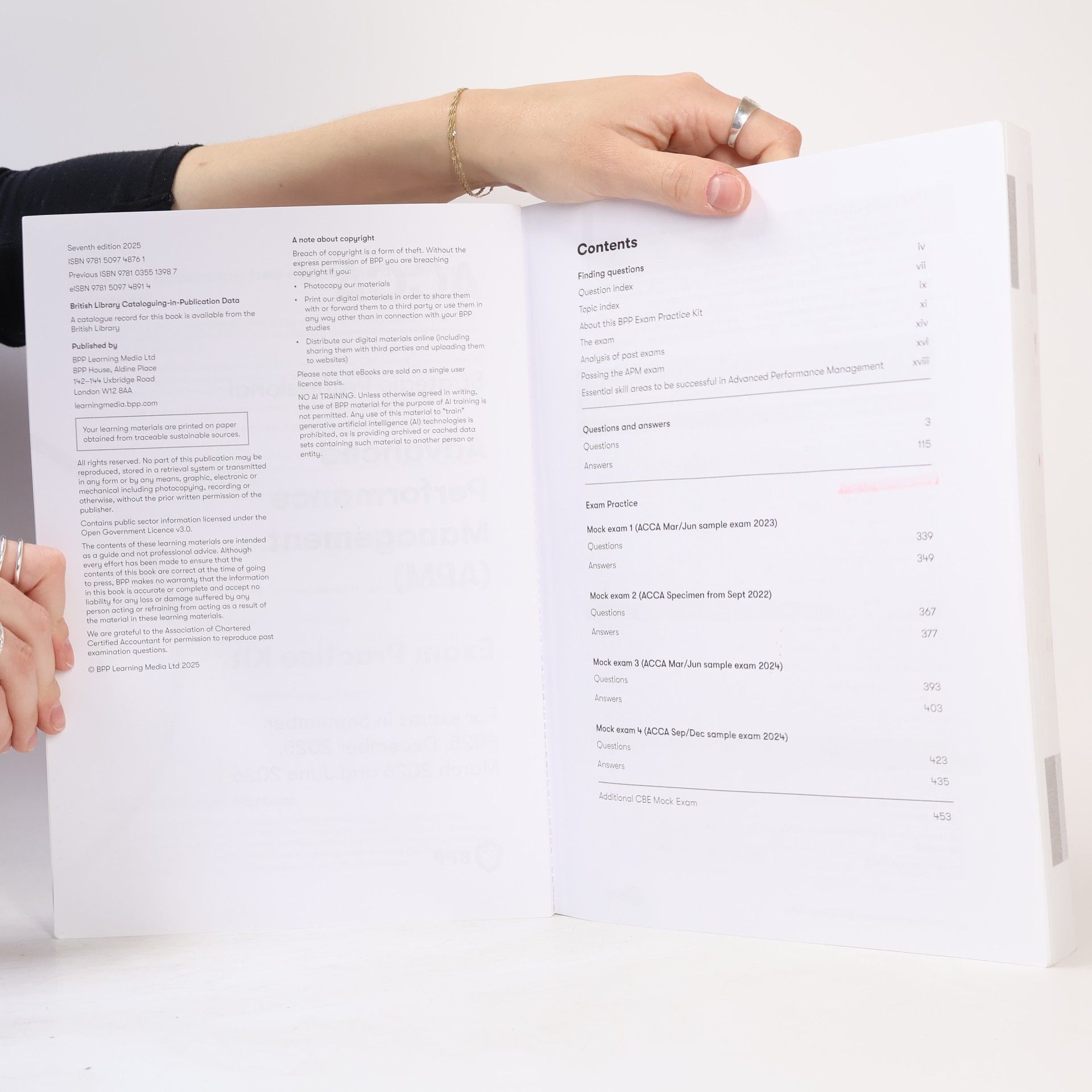 BPP Learning Media ACCA Advanced Performance Management