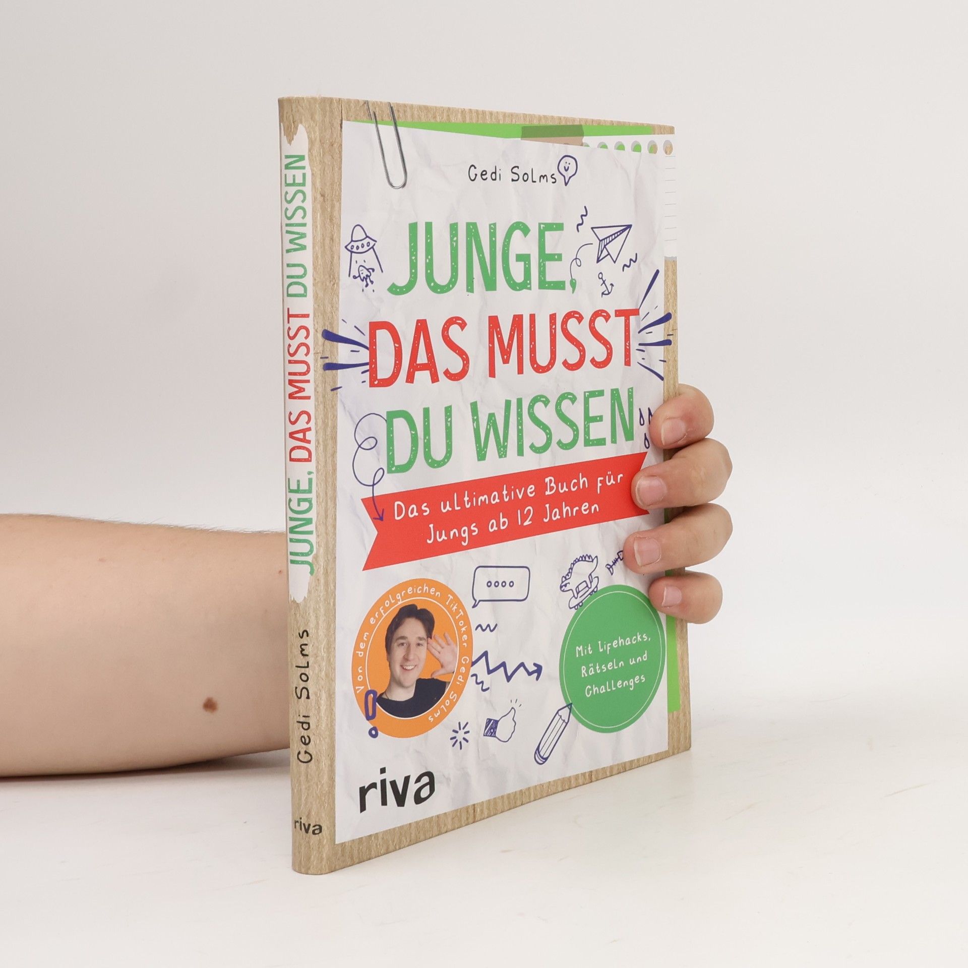 Cedi Solms Junge, das musst du wissen. Das ultimative Buch für Jungs ab 12 Jahren – Mit Life Hacks, Rätseln und Challenges