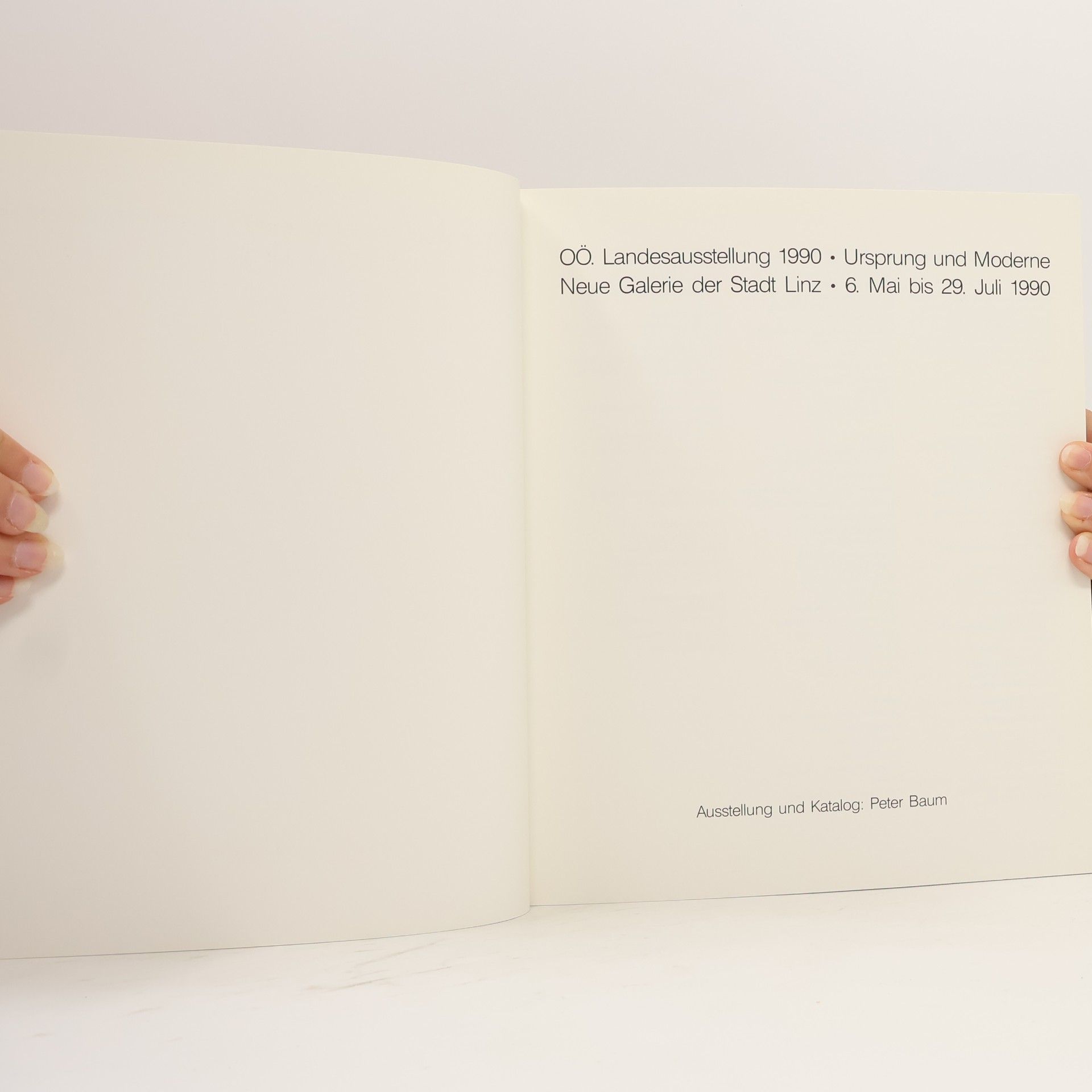 Peter Baum Ursprung und Moderne