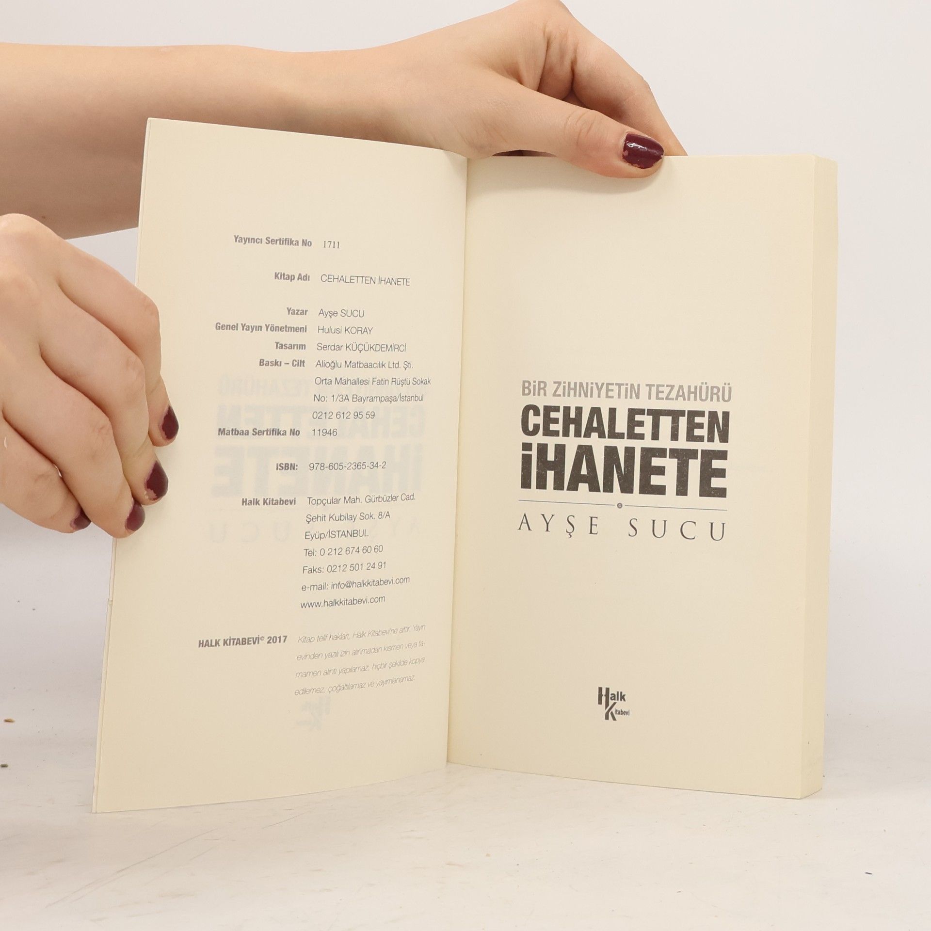 Ayşe Sucu Bir Zihniyetin Tezahürü Cehaletten İhanete