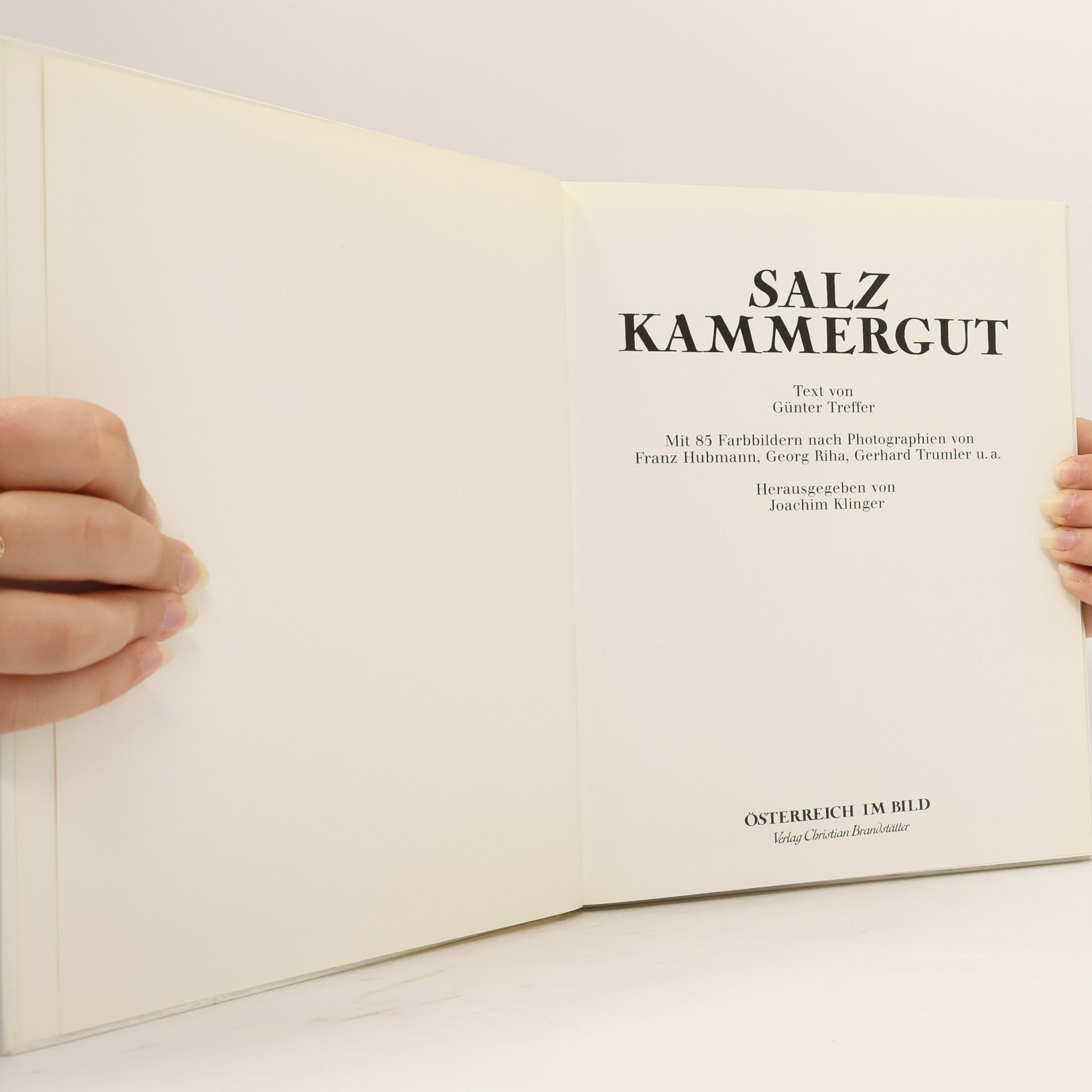 Günter Treffer Salz Kammergut