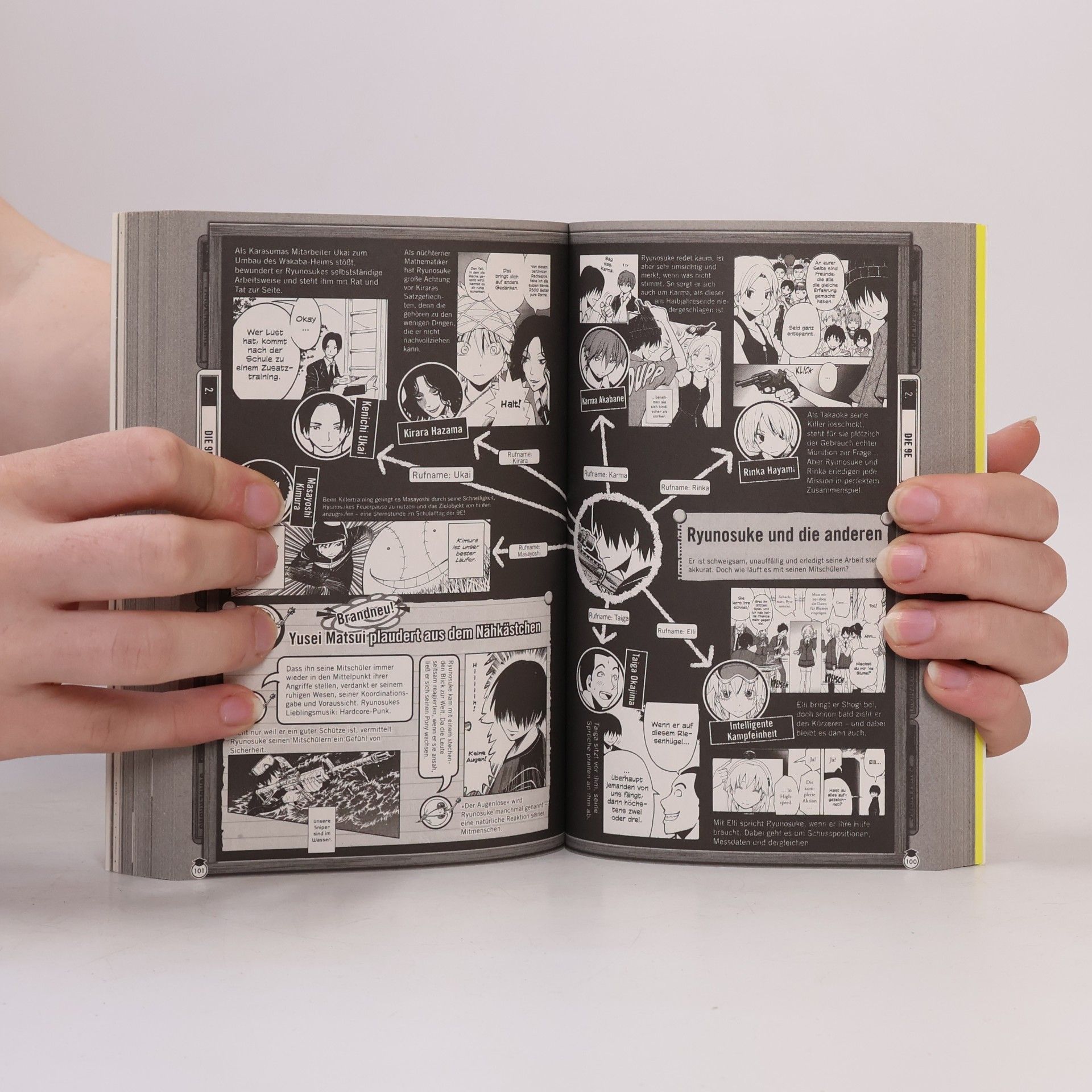 Yusei Matsui Assassination classroom official character book