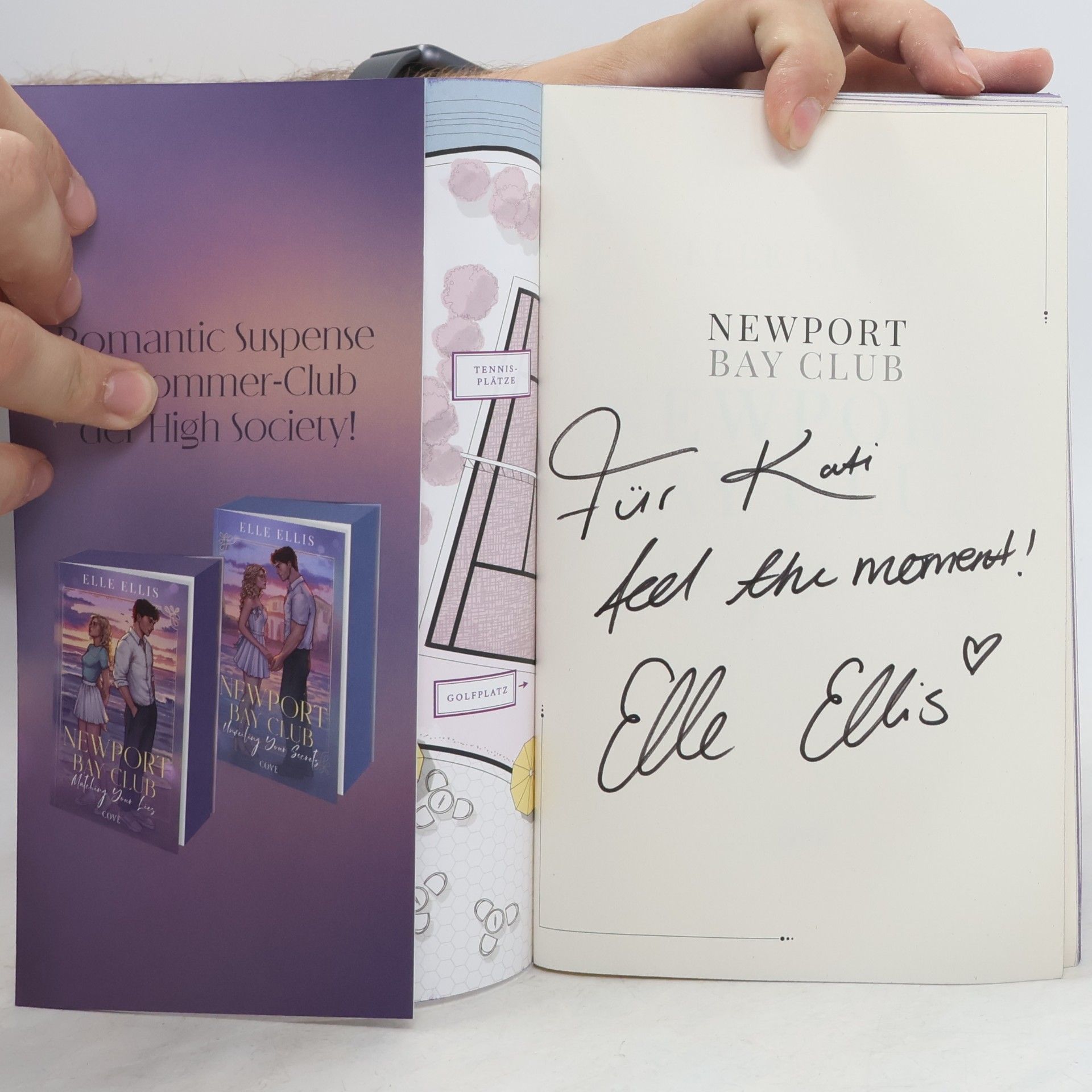 Elle Ellis Newport Bay Club - 1: Matching Your Lies