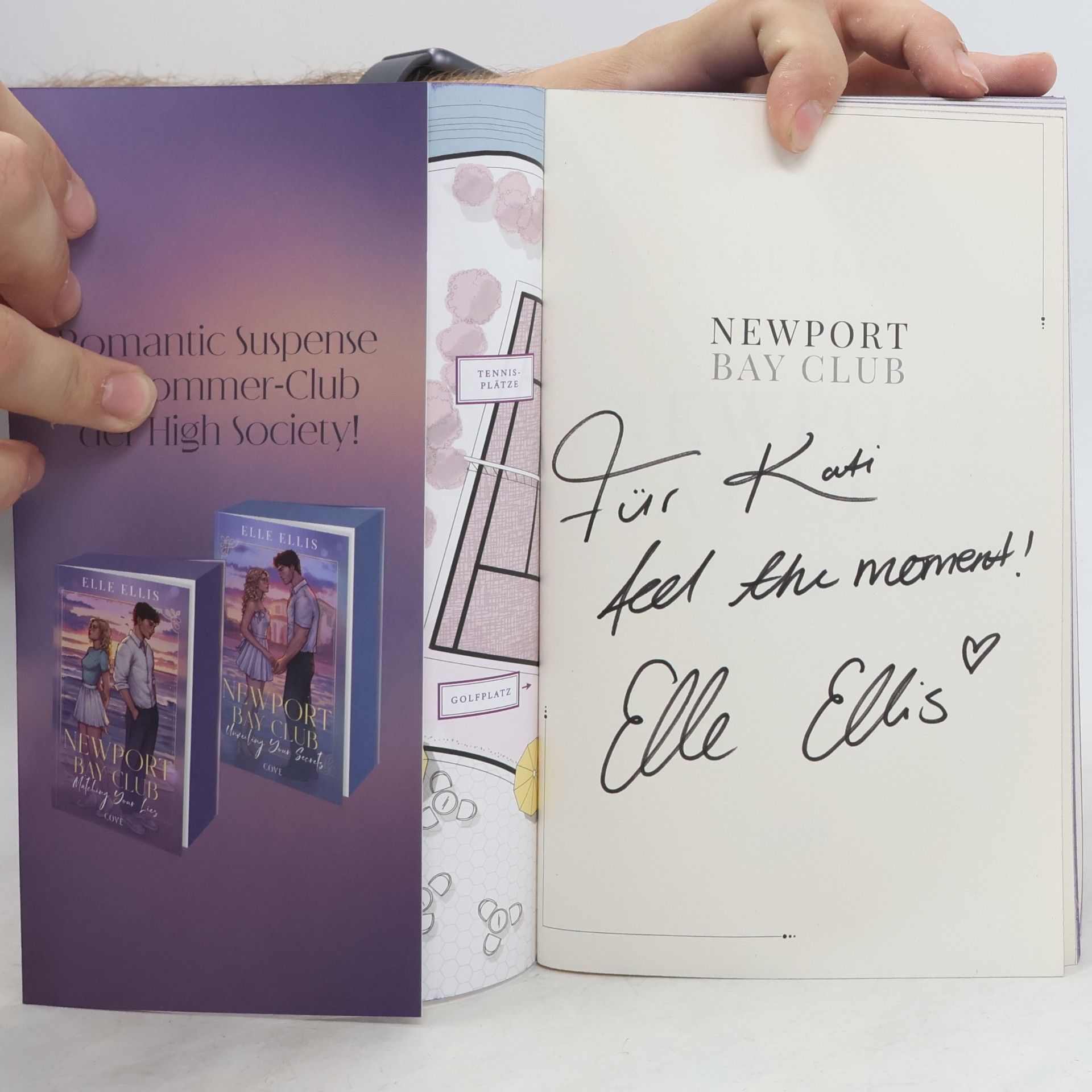 Elle Ellis Newport Bay Club - 1: Matching Your Lies