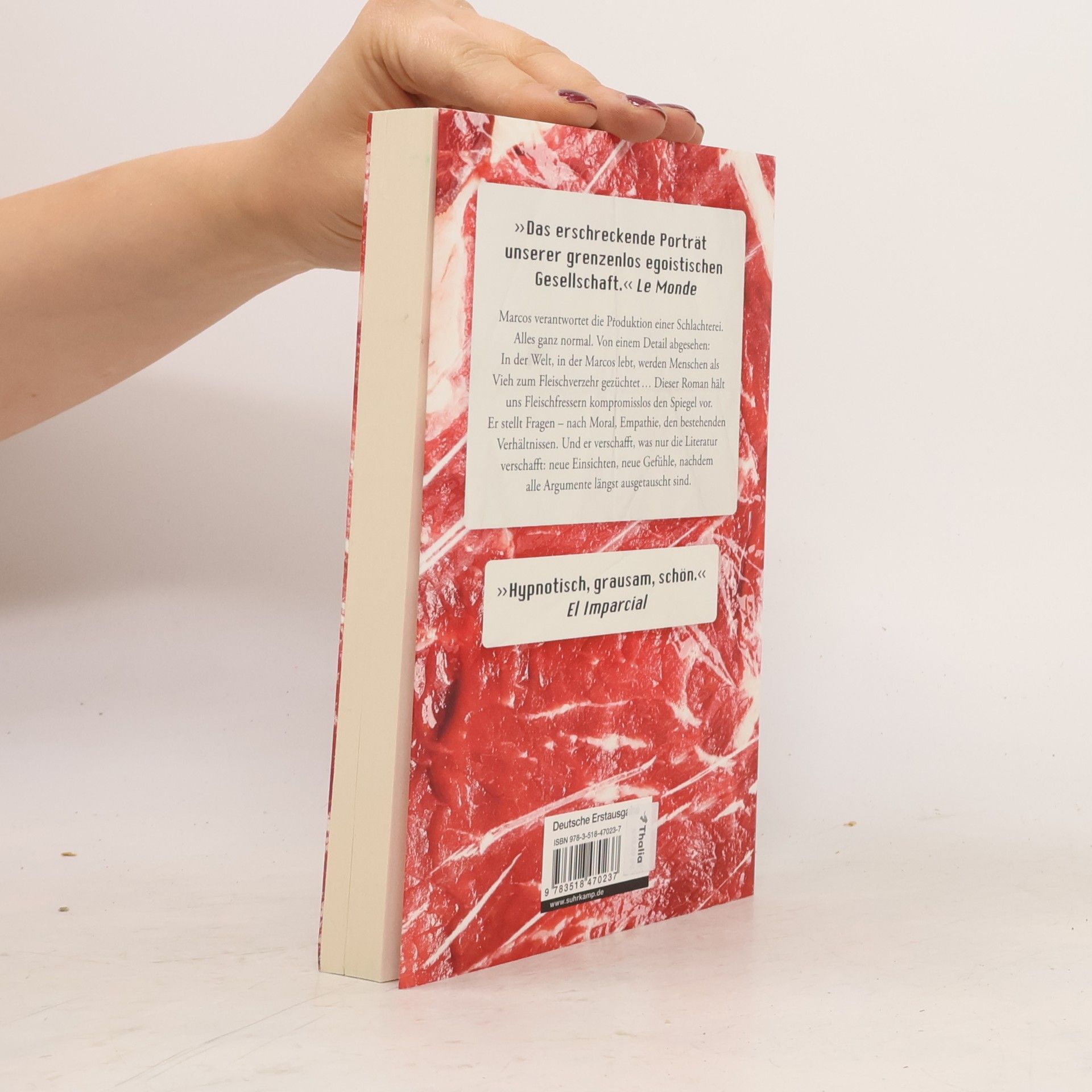 Augustina Bazterrica Wie die Schweine