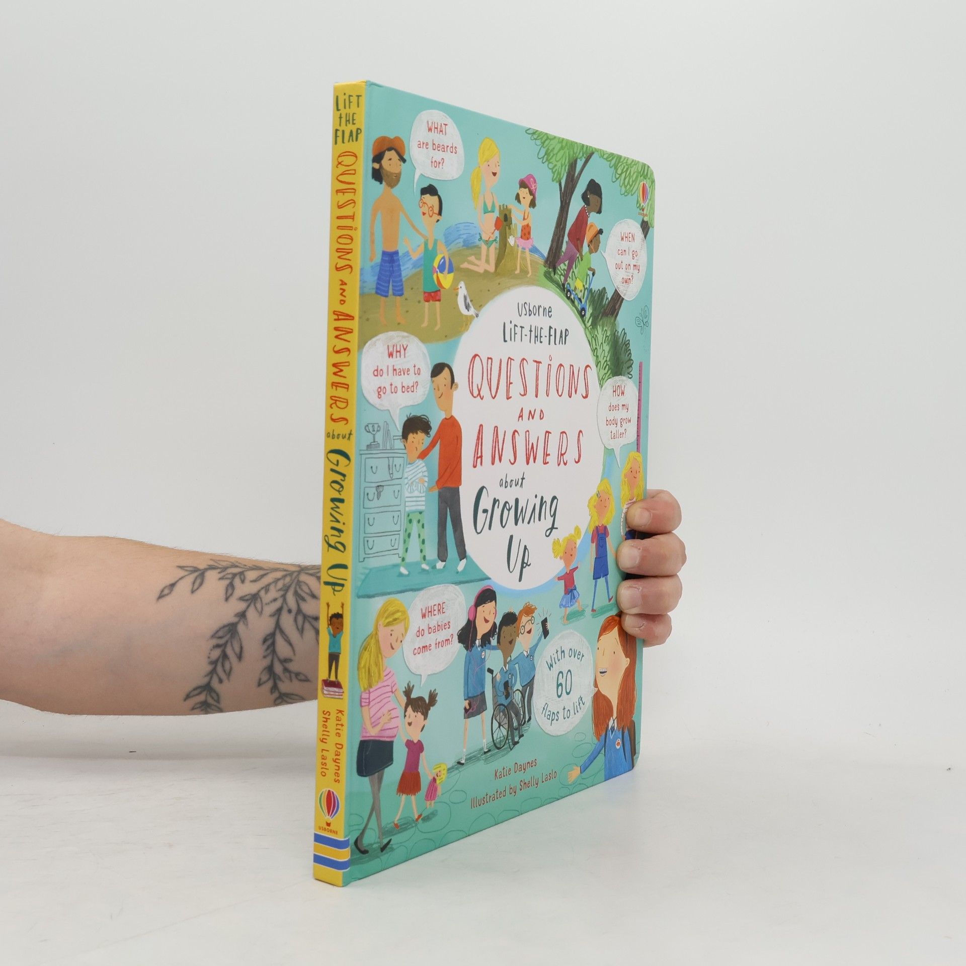 Katie Daynes Questions and answers about growing up