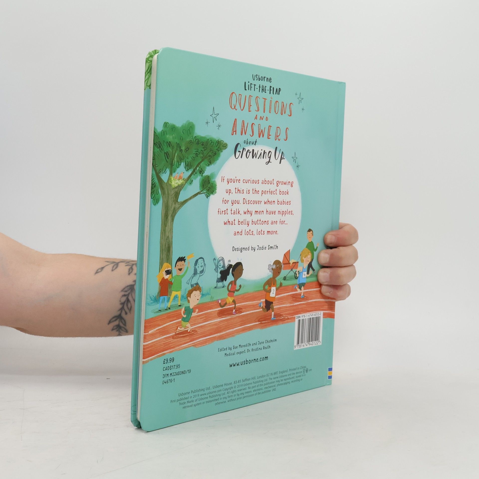 Katie Daynes Questions and answers about growing up