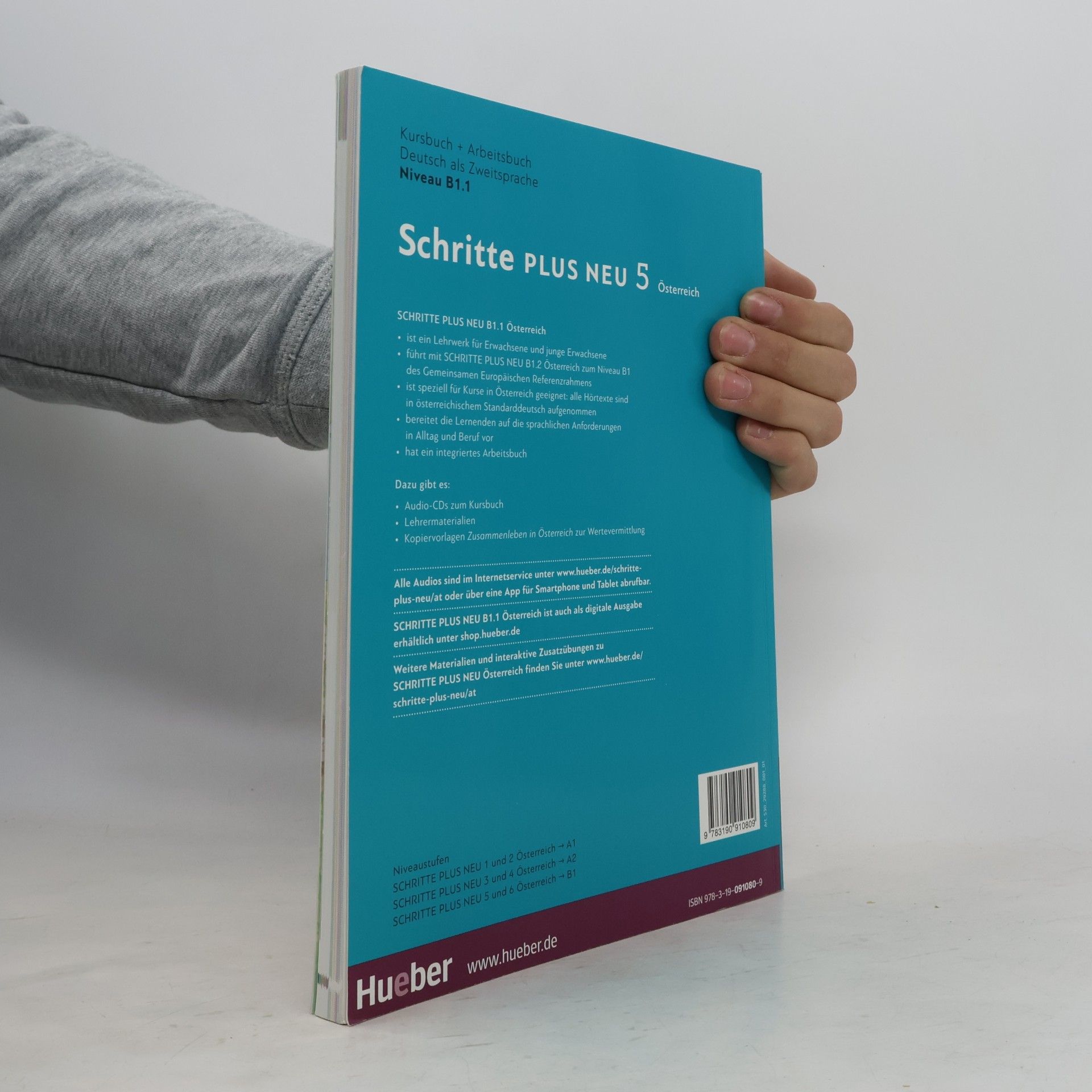 Silke Hilpert Schritte plus Neu 5 - Österreich. Kursbuch und Arbeitsbuch mit Audios online