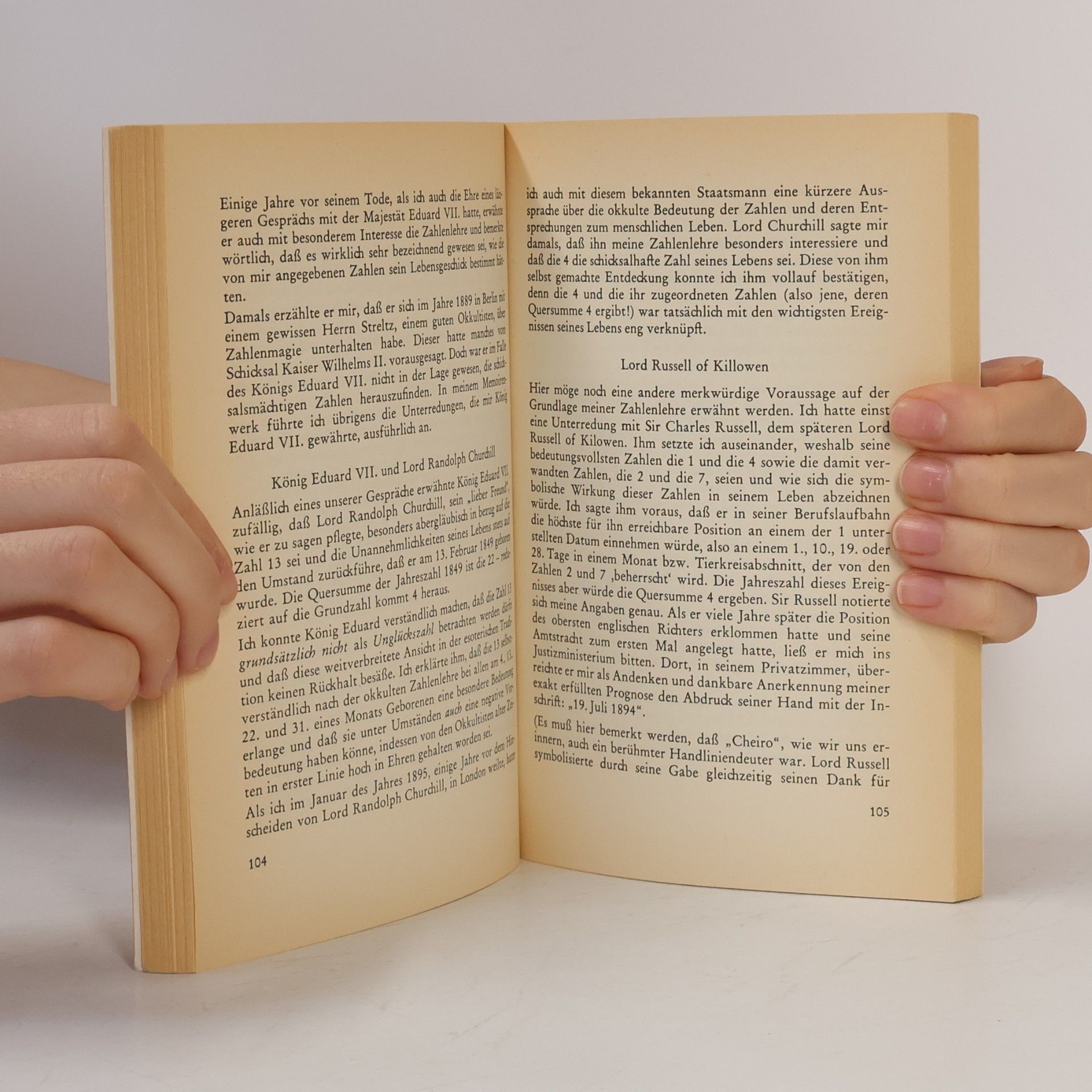 Cheiro Das Buch der Zahlen