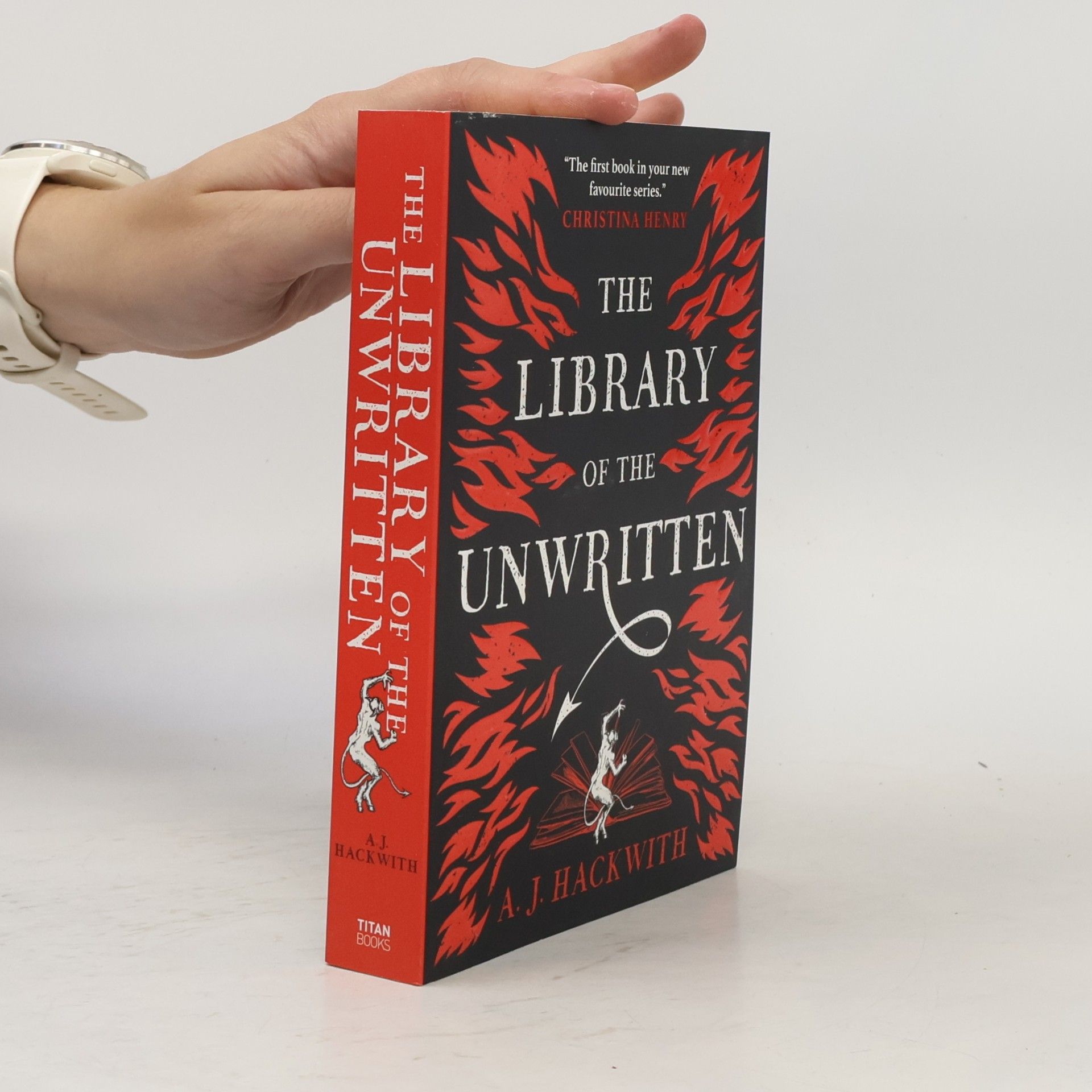 A. J. Hackwith The Library of The Unwritten