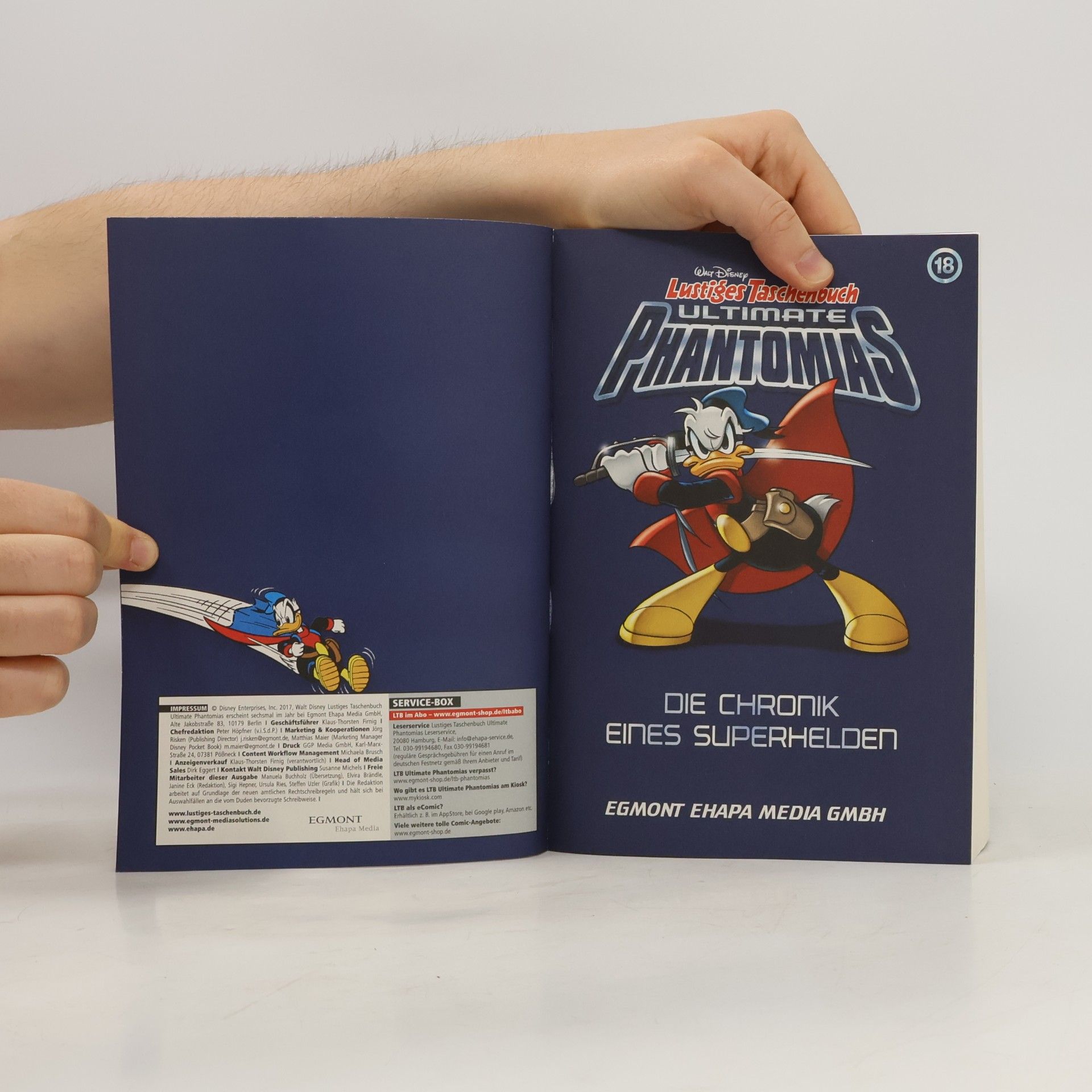 Walt Disney Lustiges Taschenbuch. Ultimate Phantomias 18