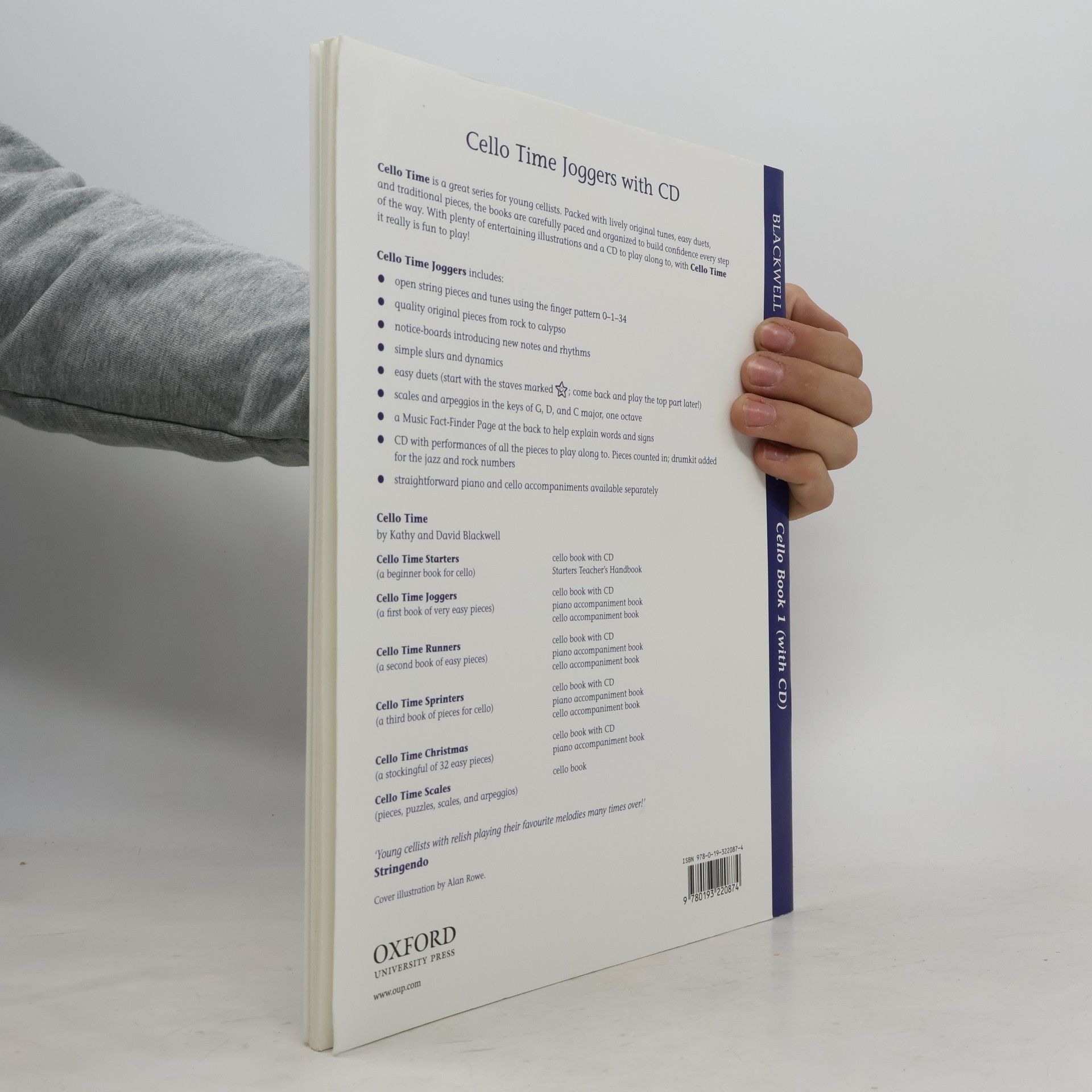 Kathy Blackwell Cello Time Joggers. A First Book of Very Easy Pieces for Cello (+CD)