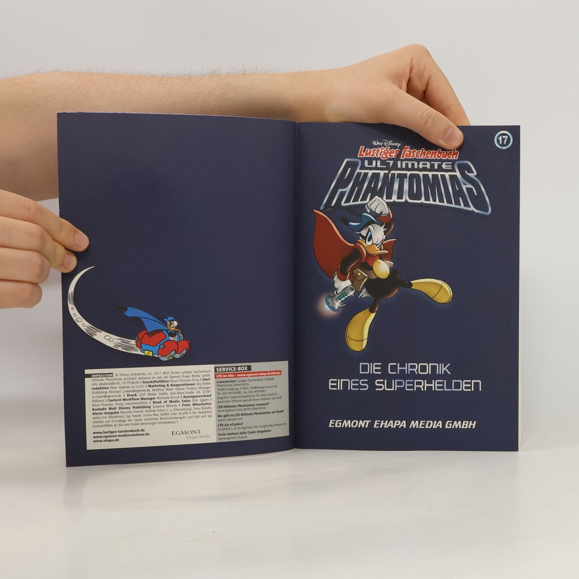 Walt Disney Lustiges Taschenbuch. Ultimate Phantomias 17