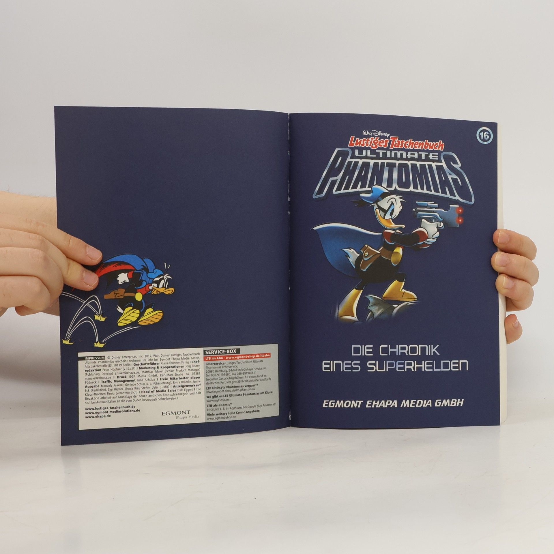 Walt Disney Lustiges Taschenbuch 16. Ultimate Phantomias