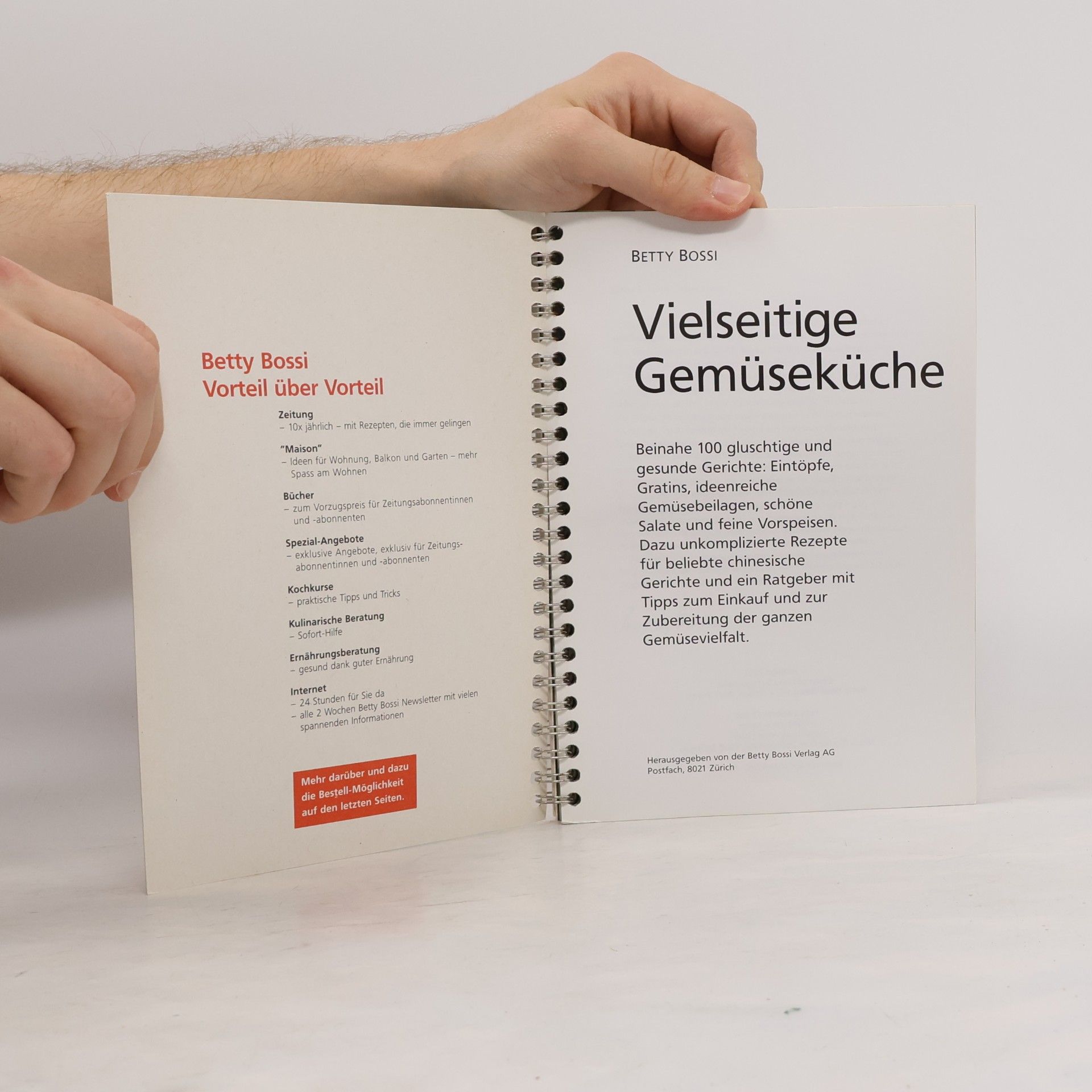 Betty Bossi Vielseitige Gemüseküche