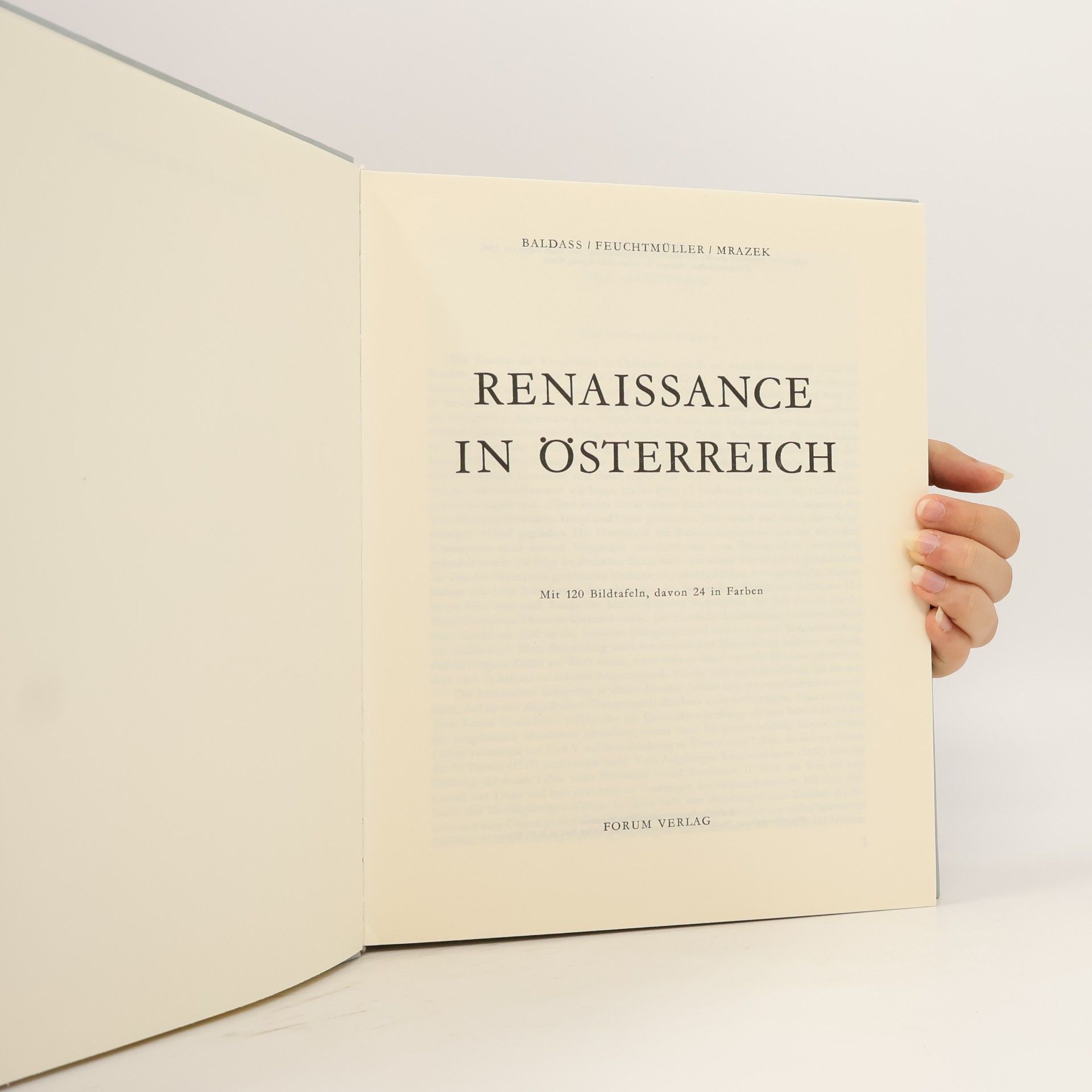 Peter von Baldass Renaissance in Österreich