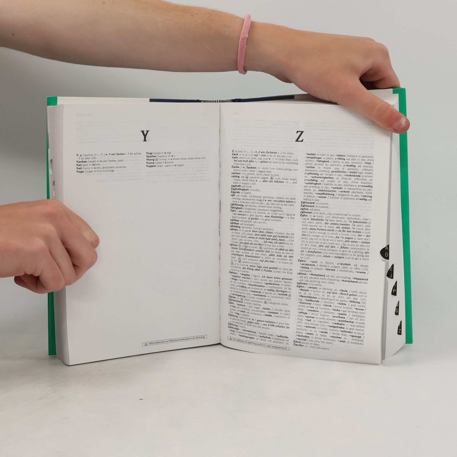 Pons Collins Deutsch Englisch German English German Dictionary - Proficiency - mit Daumenregister - Handwörterbuch - neu