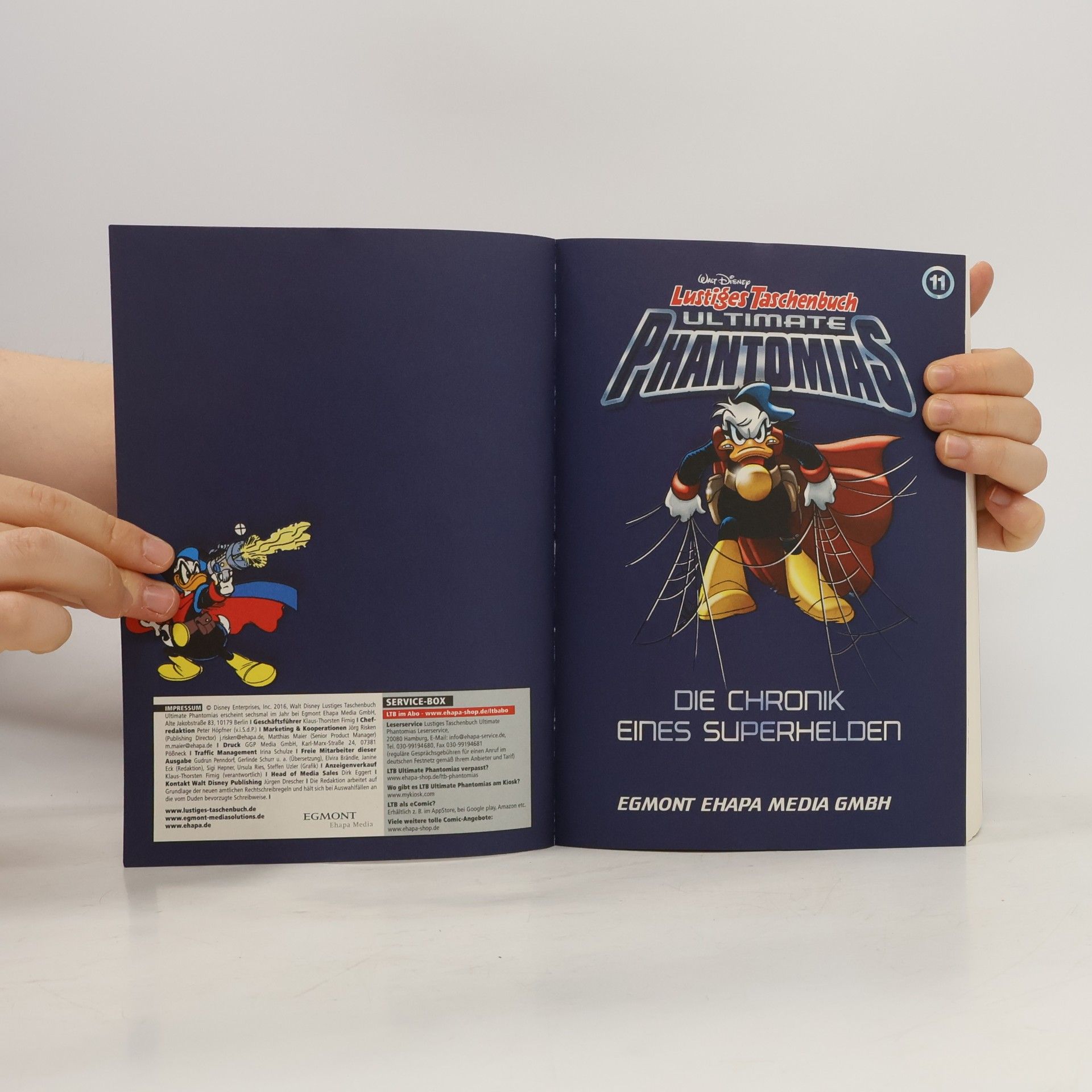 Walt Disney Lustiges Taschenbuch. Ultimate Phantomias 11