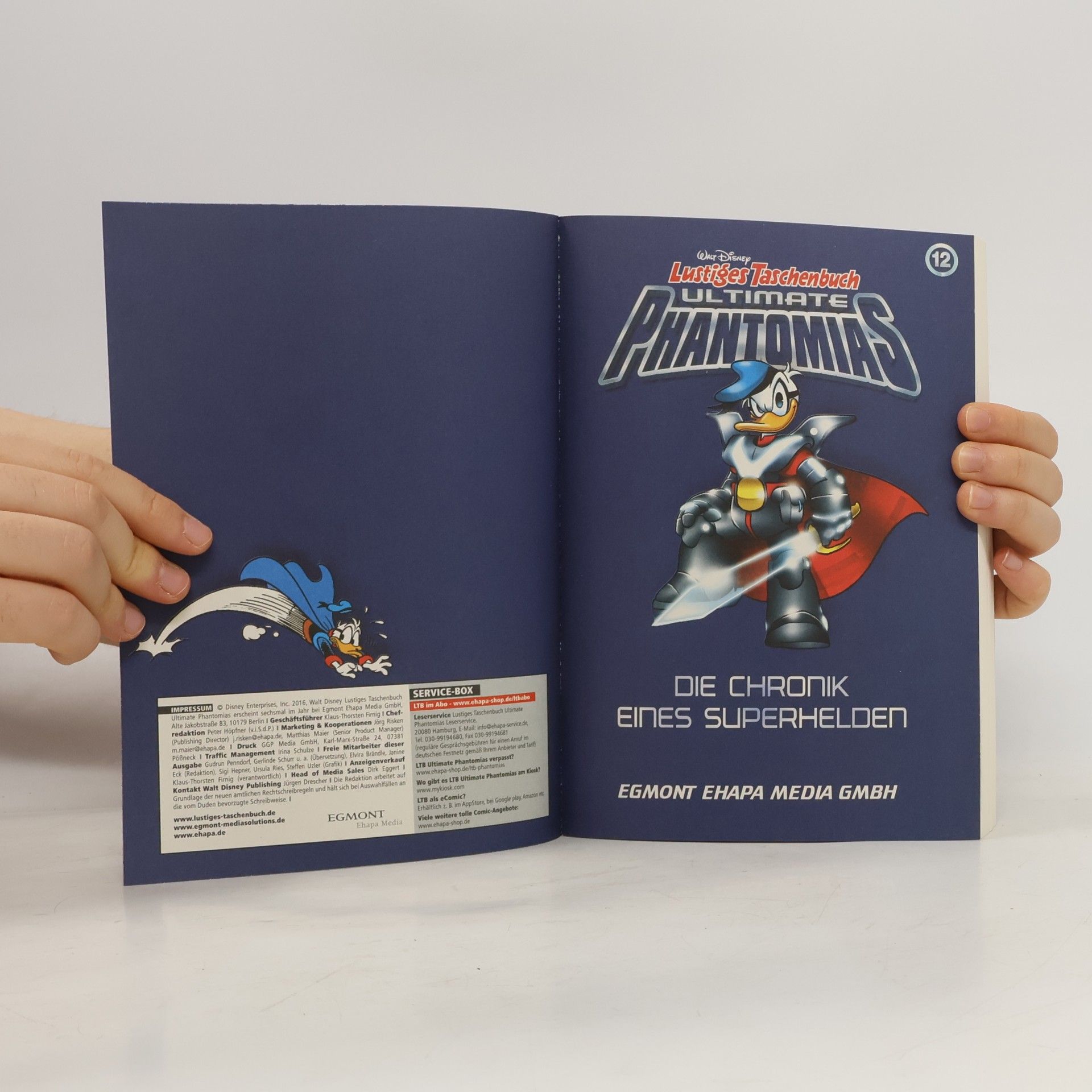 Walt Disney Lustiges Taschenbuch. Ultimate Phantomias 12