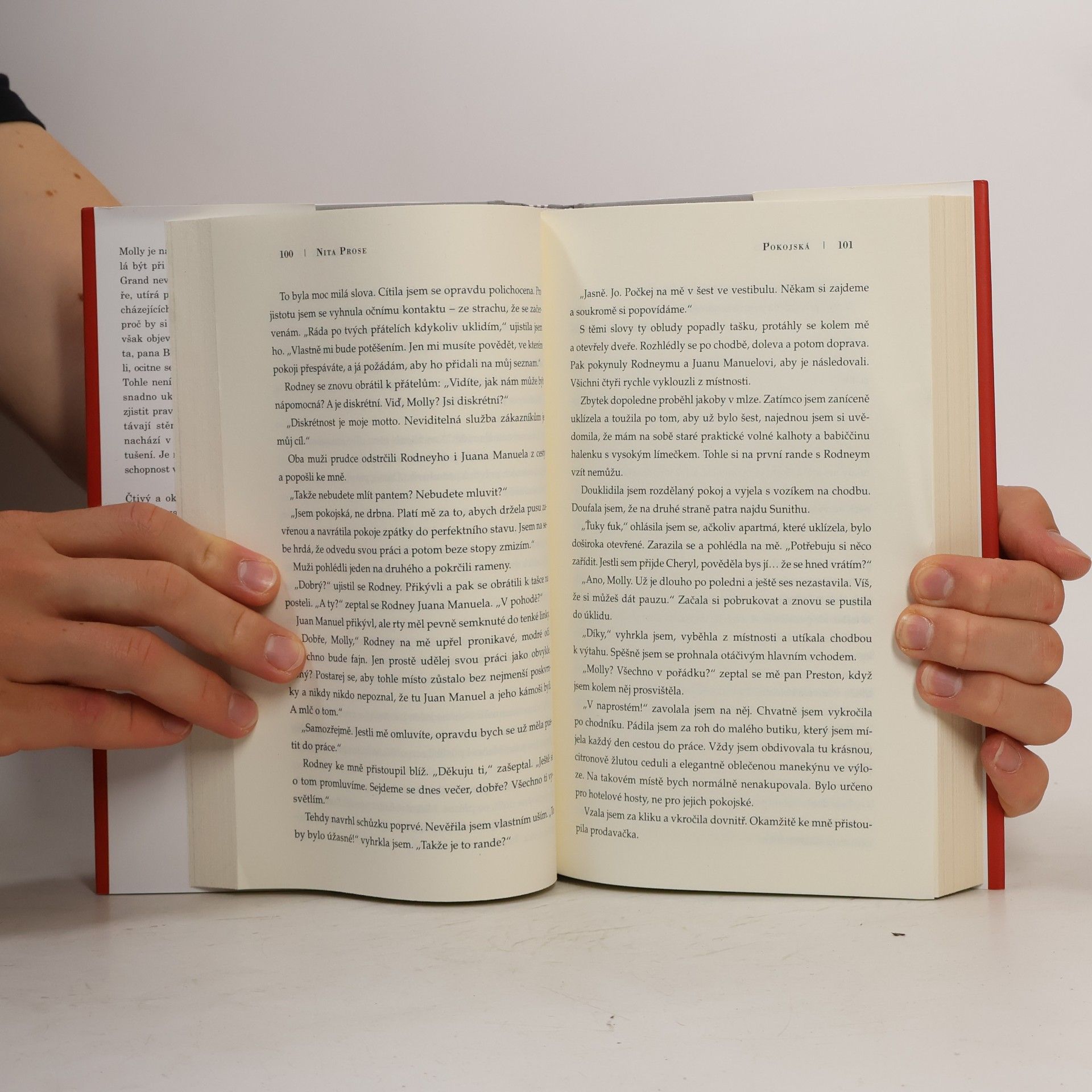 Nita Prose Pokojská: vy ji nevidíte, ale ona vidí vás...