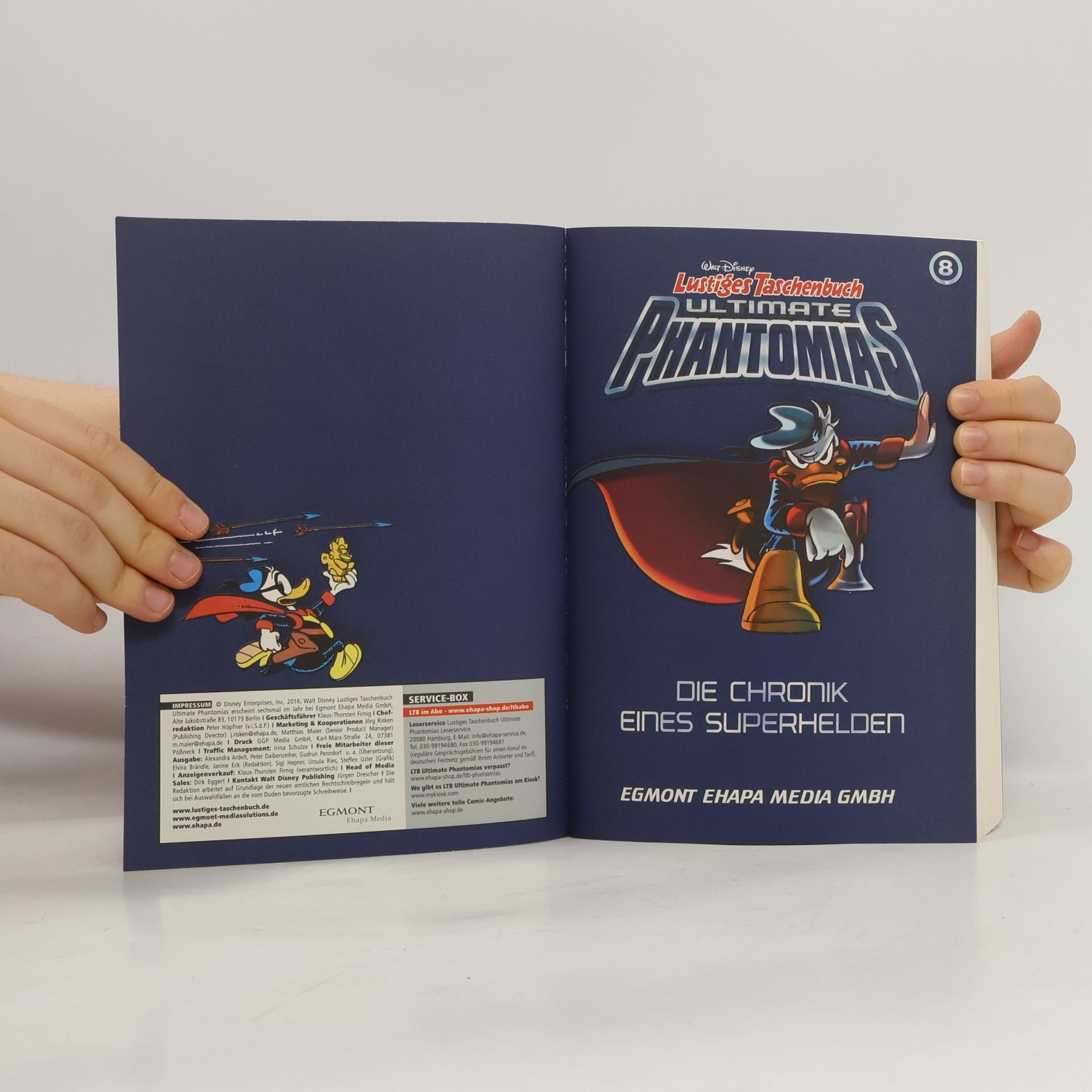 Walt Disney Lustiges Taschenbuch. Ultimate Phantomias 8