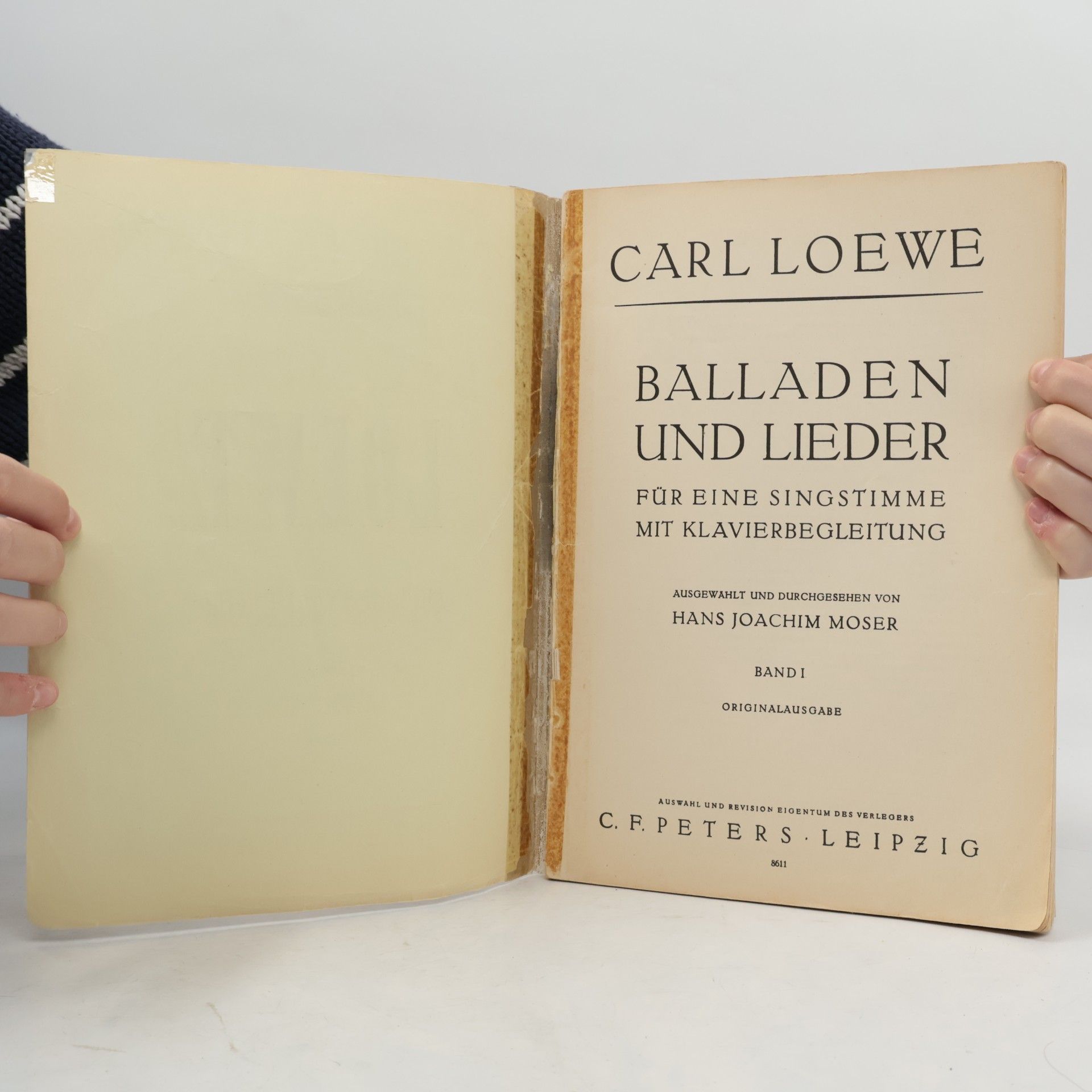 Carl Loewe Loewe. Balladen und Lieder Band I