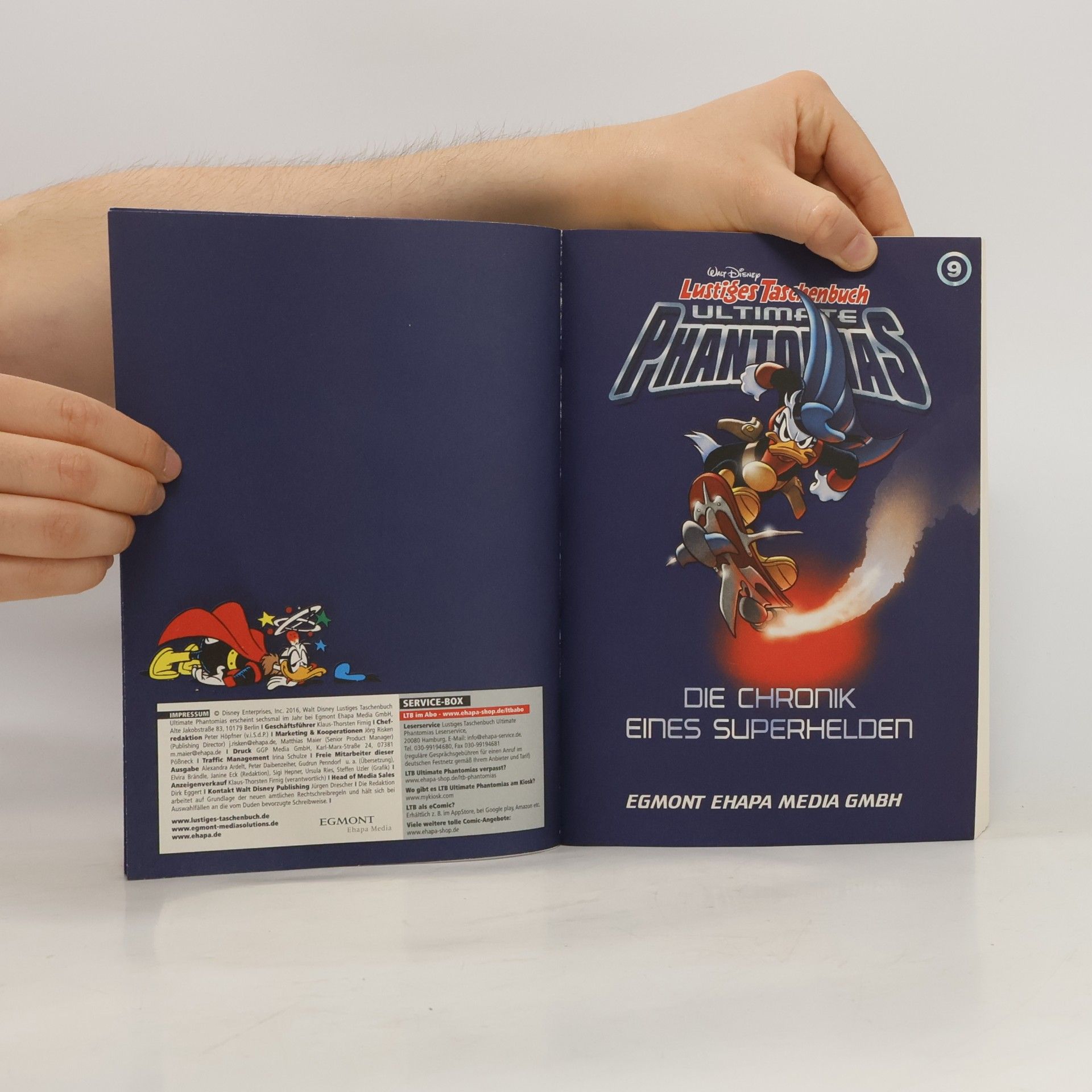 Walt Disney Lustiges Taschenbuch. Ultimate Phantomias 07