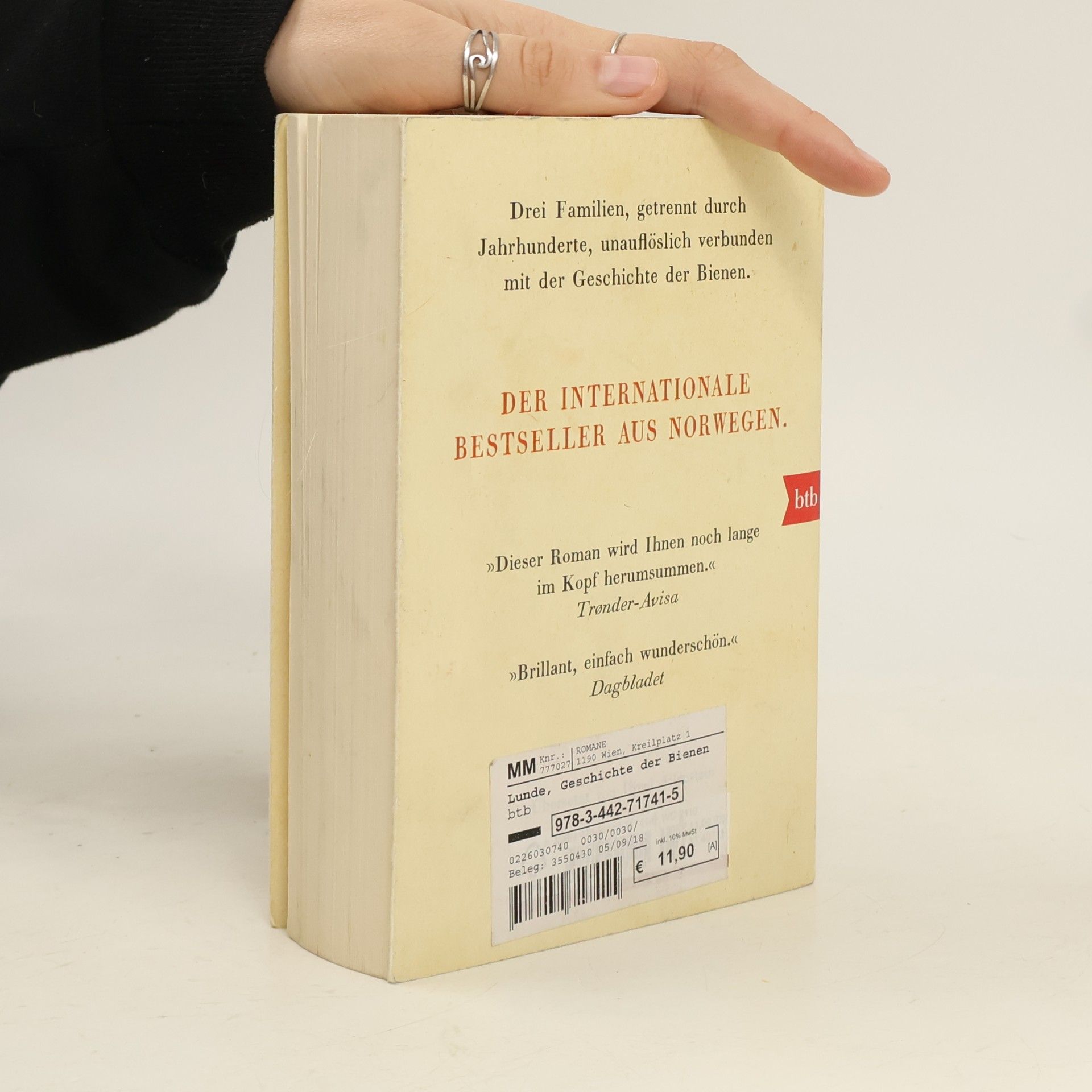 Maja Lunde Der Geschichte der Bienen