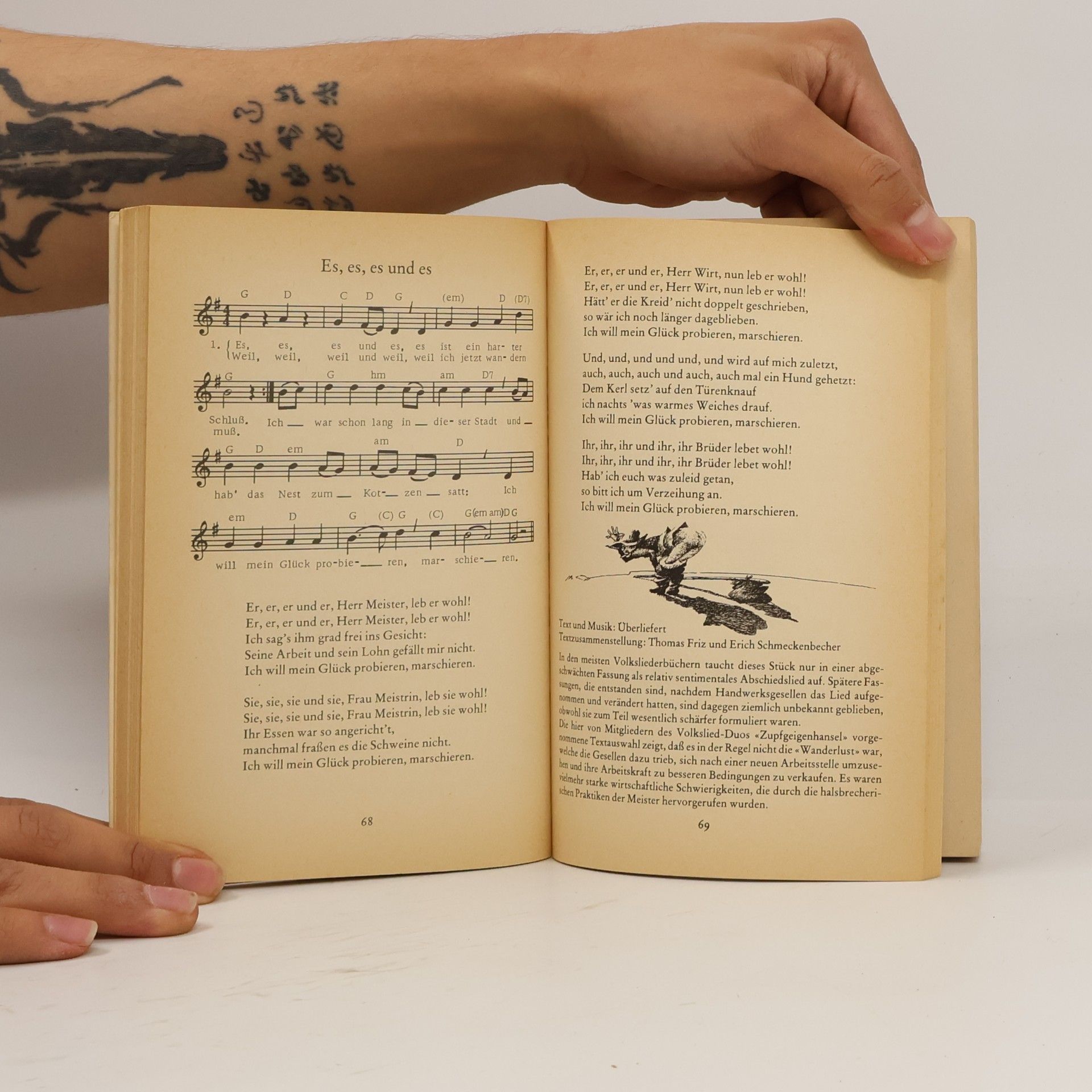Andreas Kettel Volksliederbuch