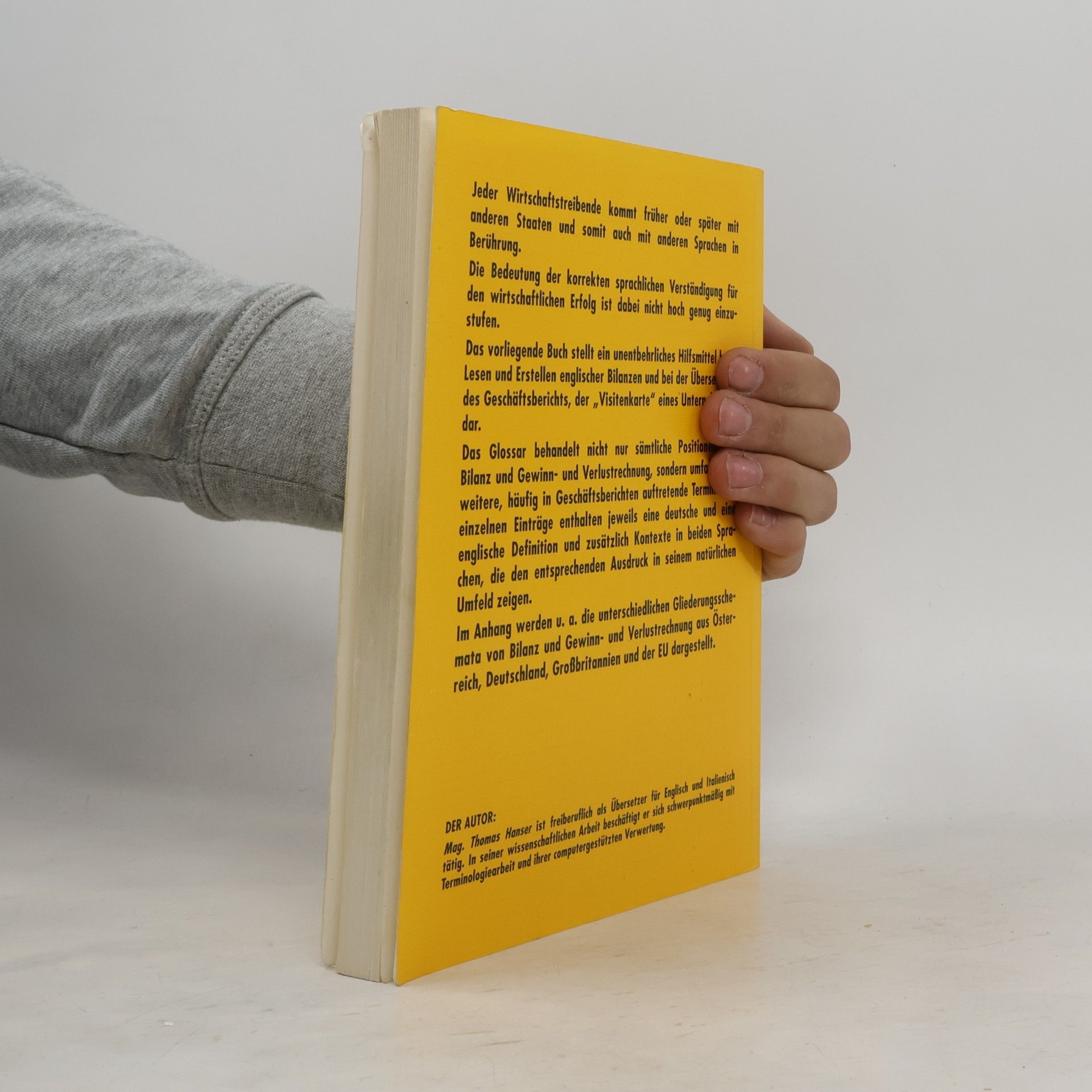 Thomas Hanser Wirtschaftspraxis: Deutsch-englisches Glossar für Geschäftsberichte