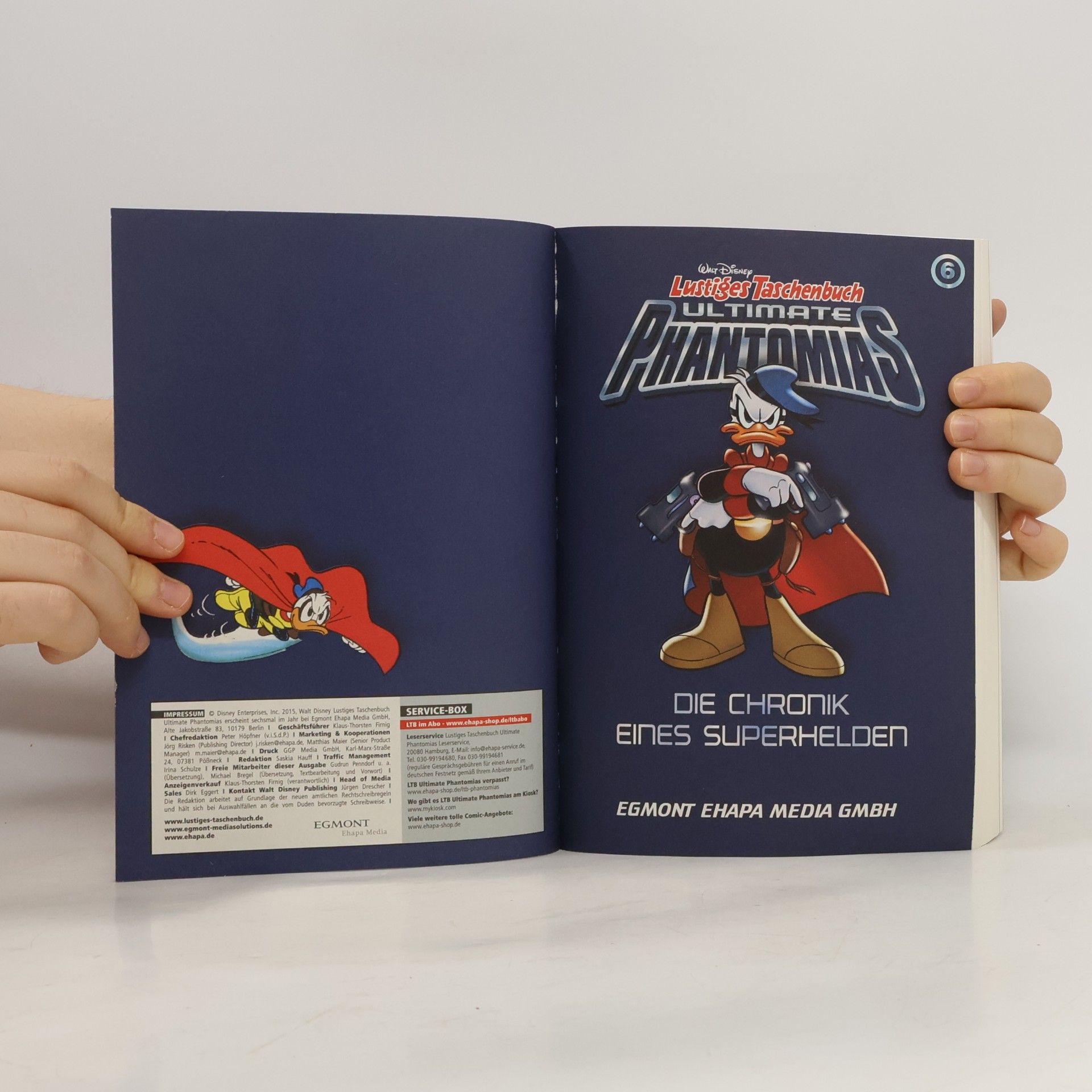 Walt Disney Lustiges Taschenbuch. Ultimate Phantomias 6