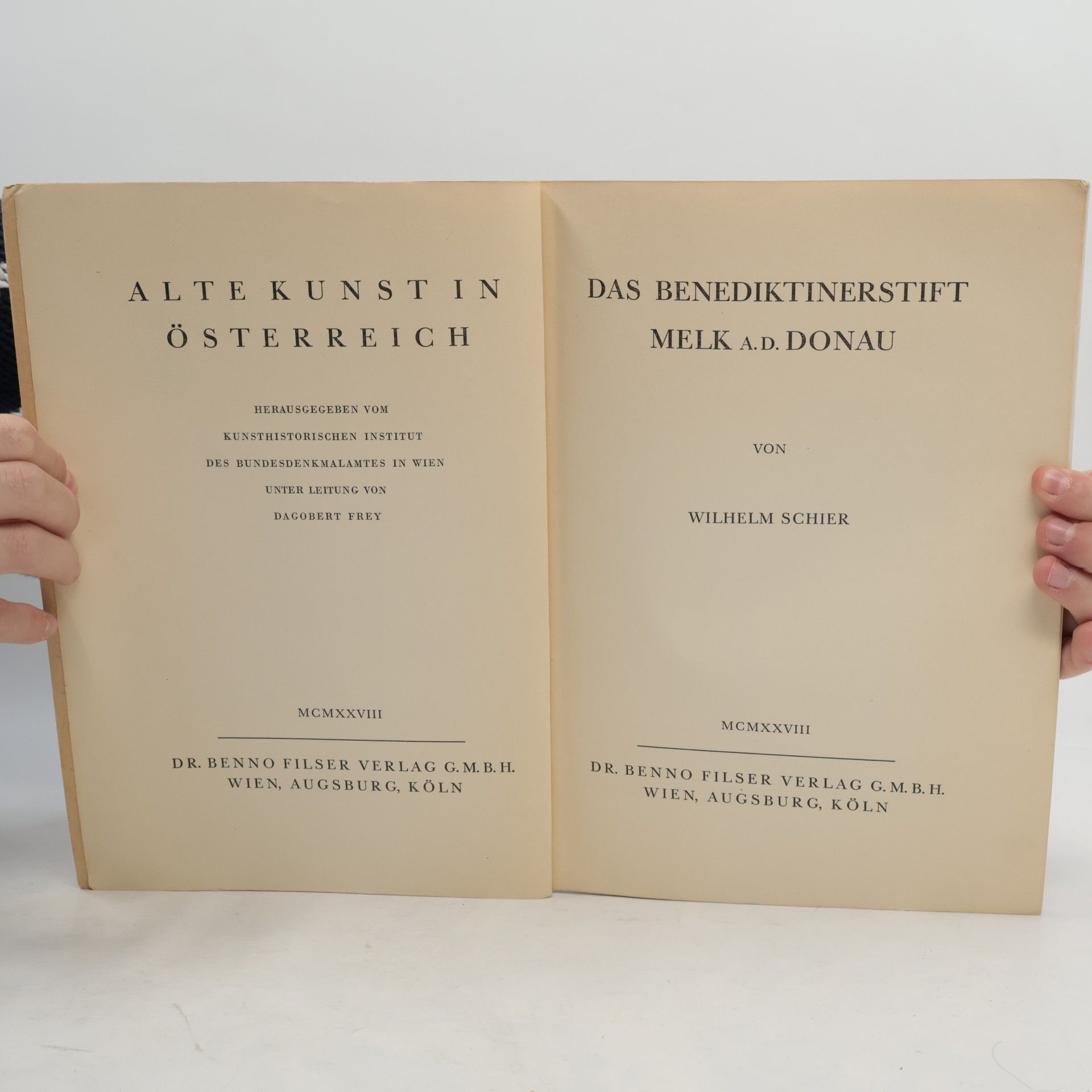 Wilhelm Schier Das Benediktinerstift Melk a. d. Donau