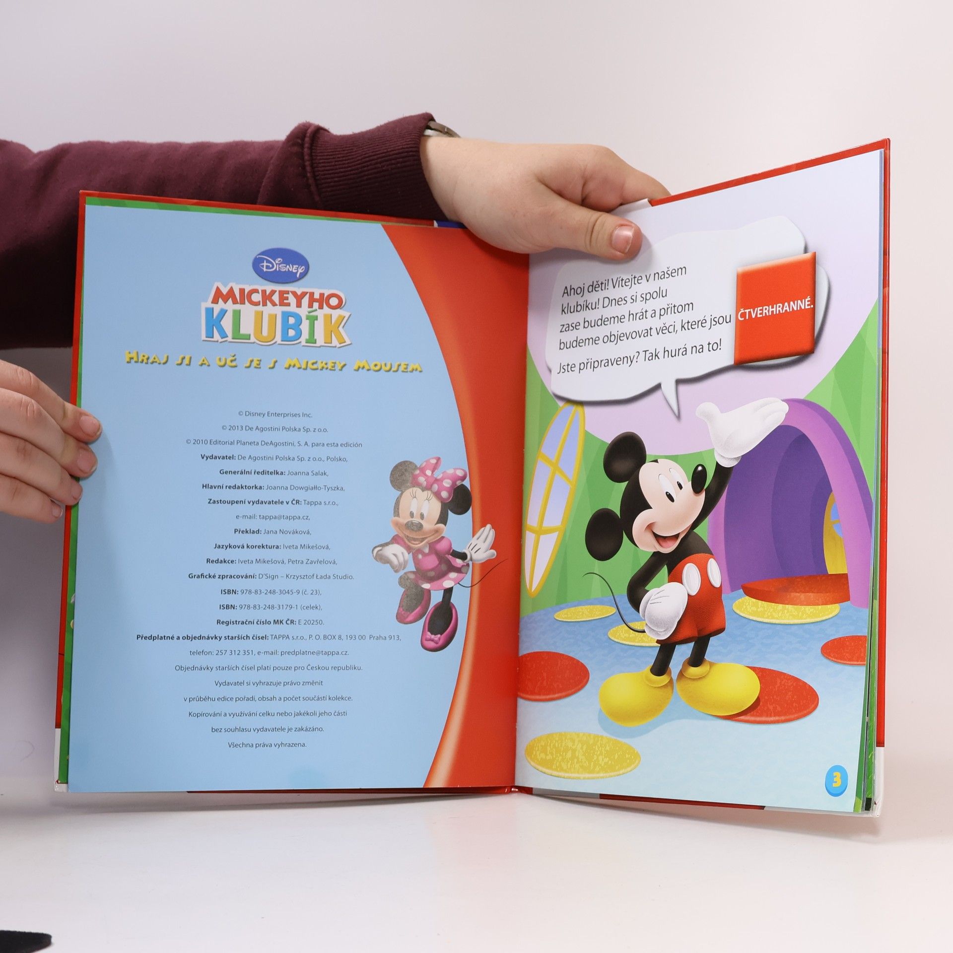 Walt Disney Mickeyho klubík. Hraj si a uč se s Mickey Mousem 23