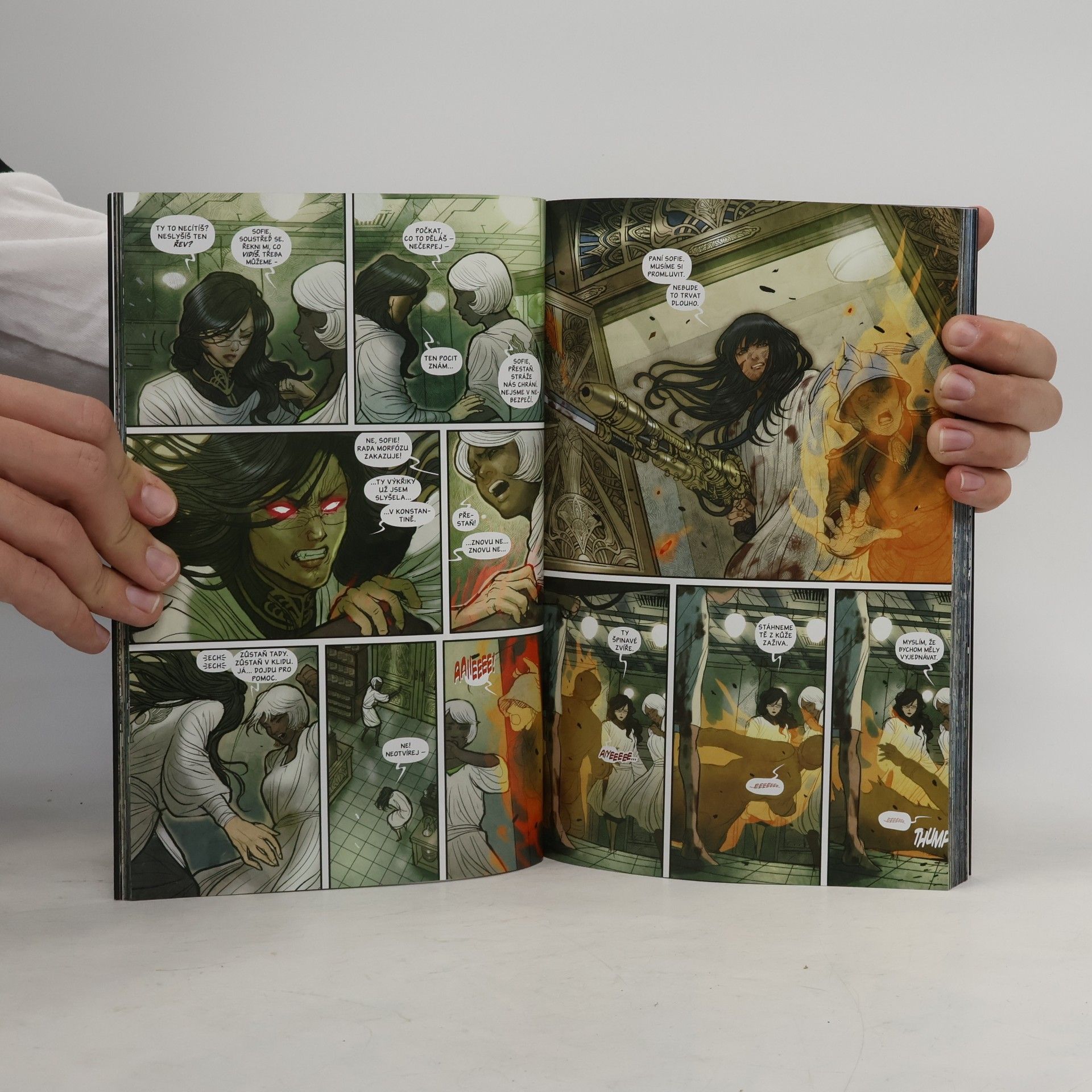 Marjorie Liu Netvora. Kniha první, Probuzení