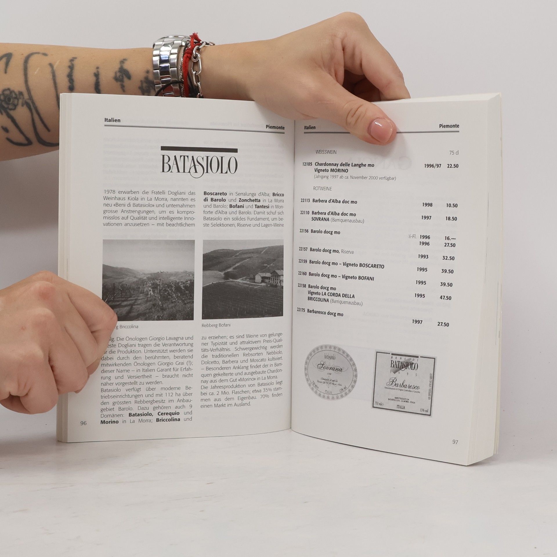 Autorenkollektiv Bindella. Terra vite vita 2000/01