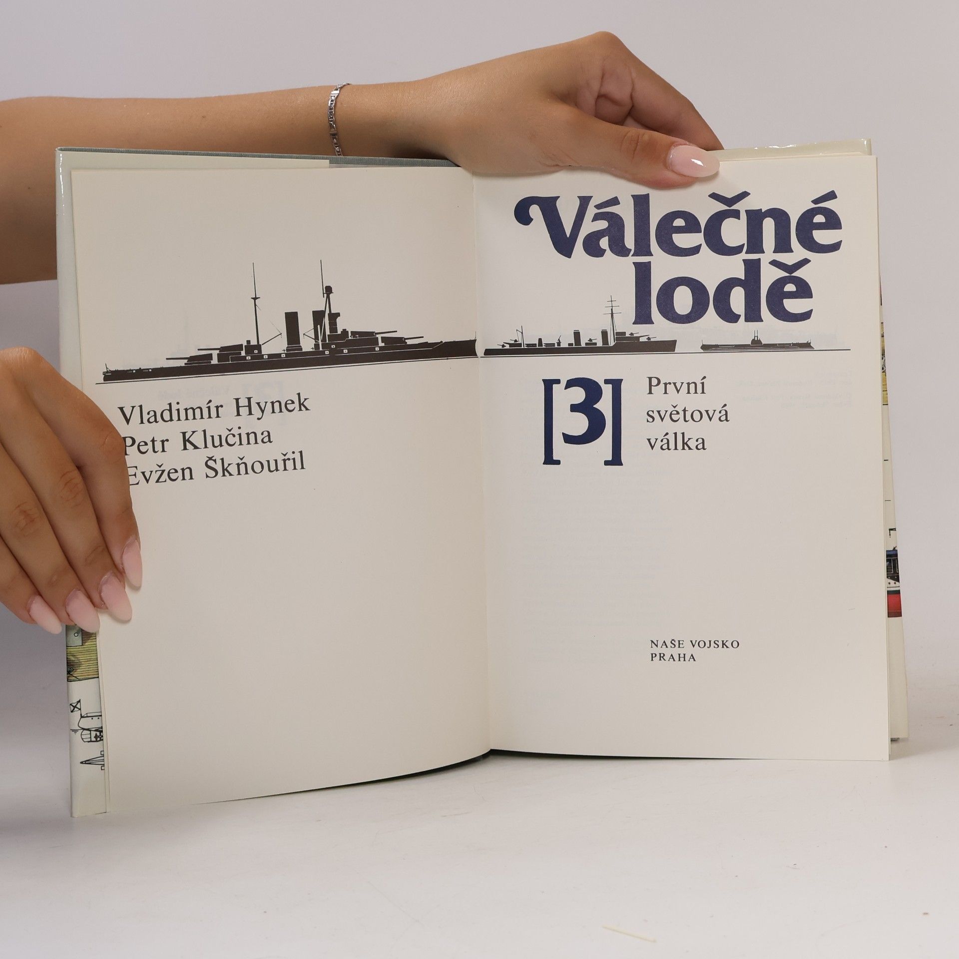 Evžen Škňouřil Válečné lodě 3