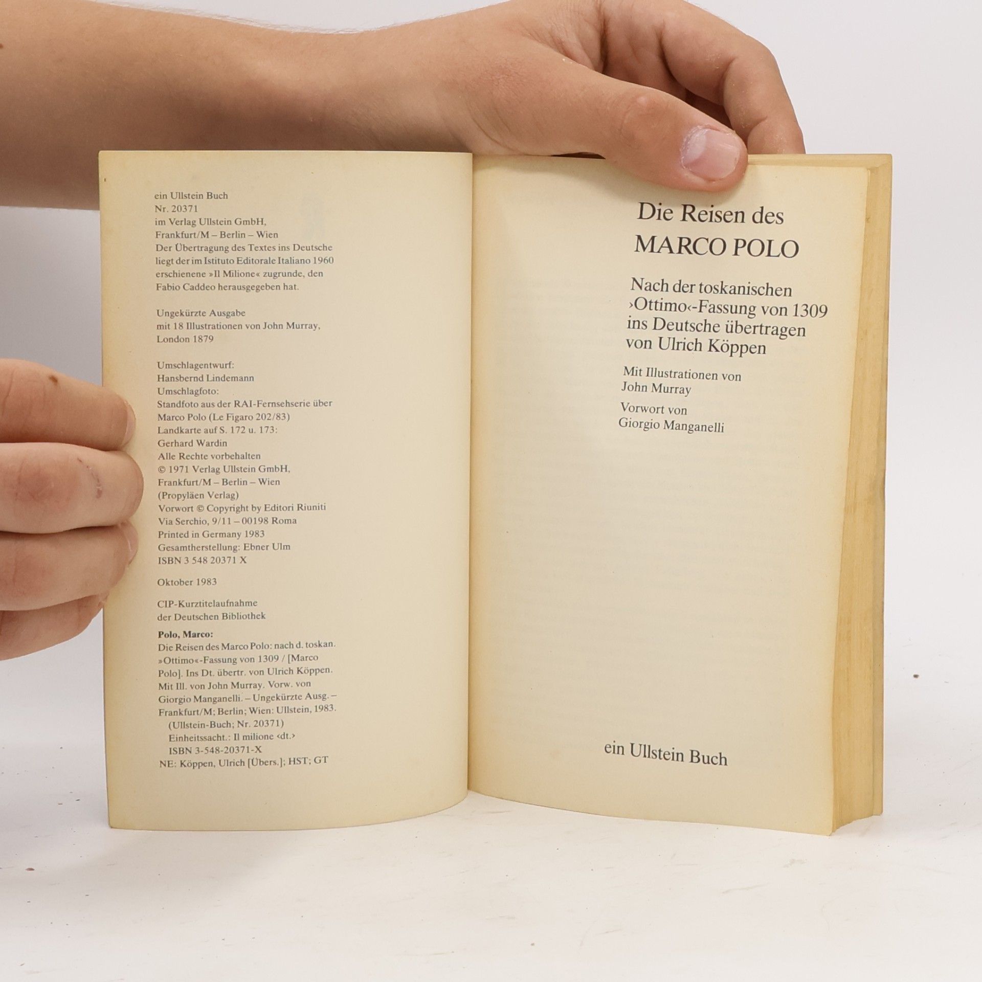 Various authors Die Reisen des Marco Polo