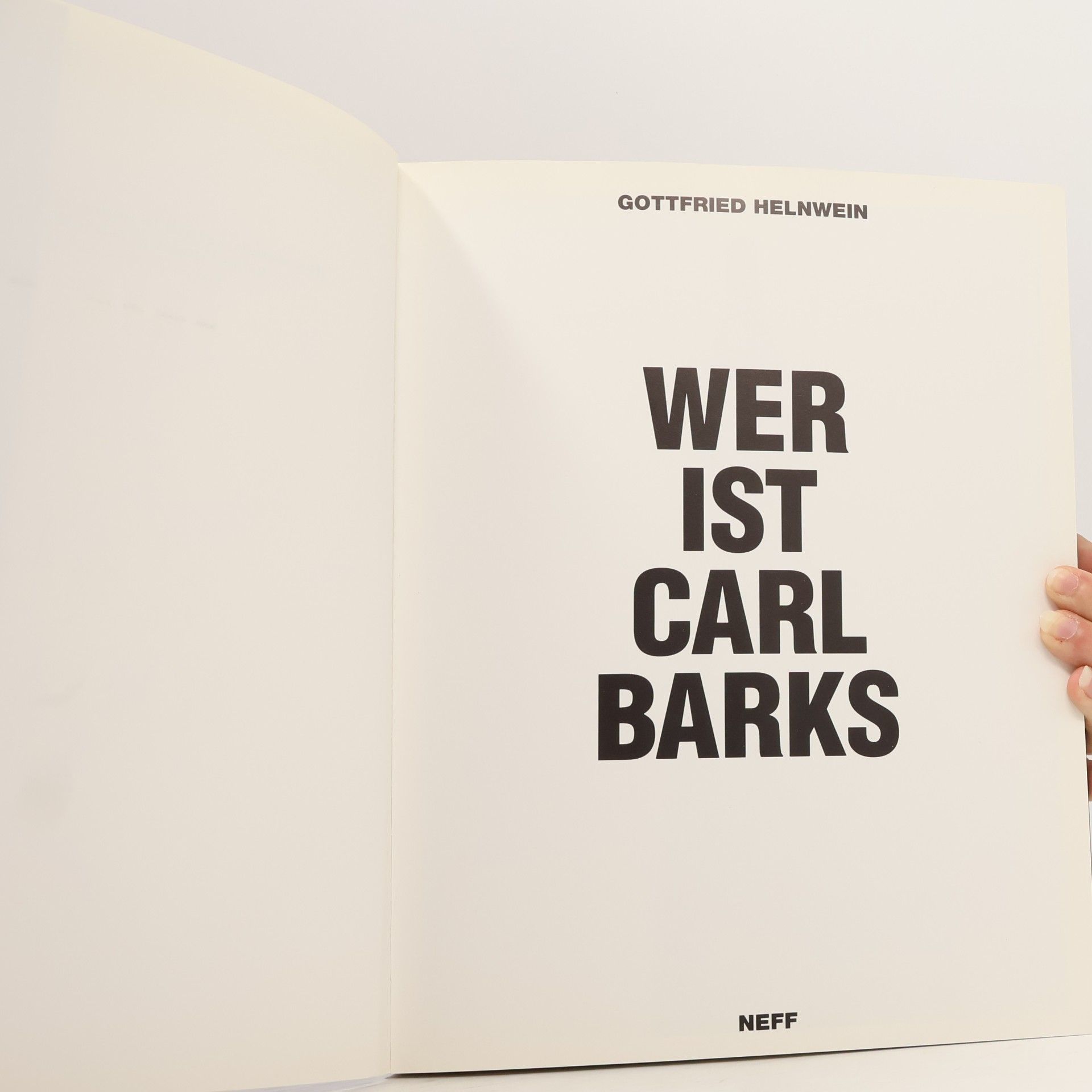 Gottfried Helnwein Wer ist Carl Barks