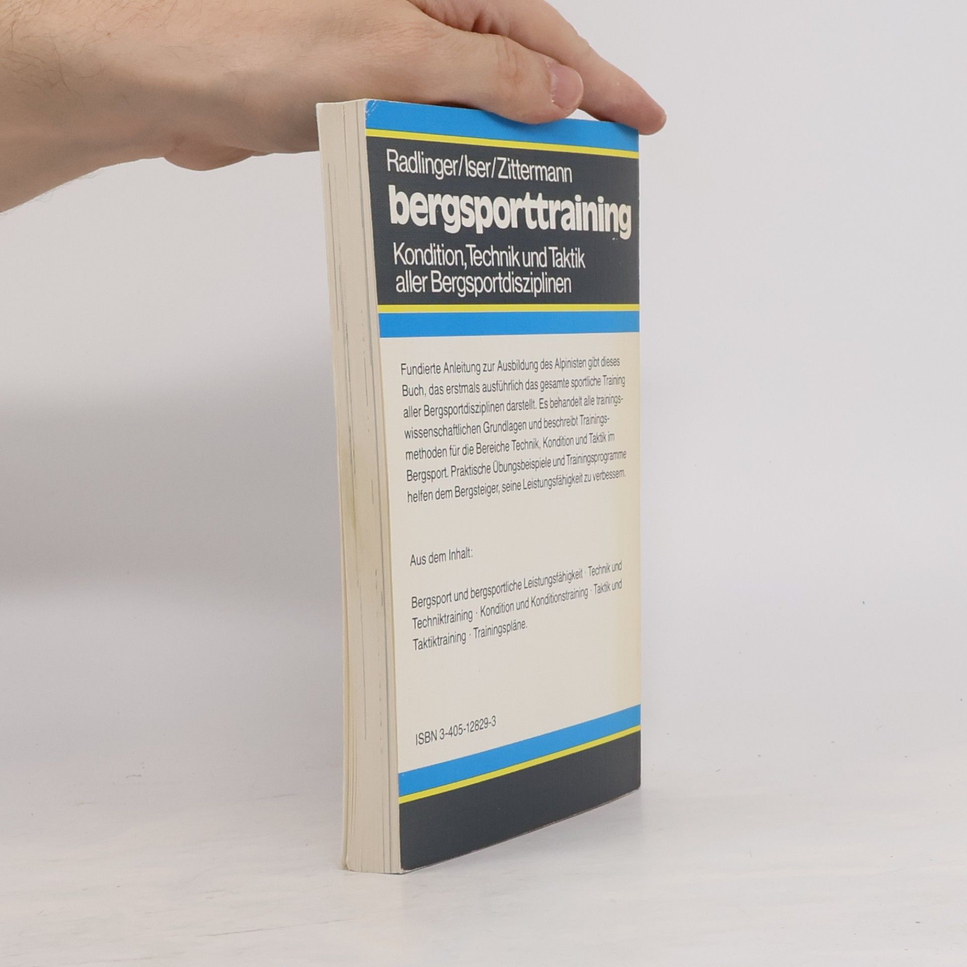 Lorenz Radlinger Bergsporttraining