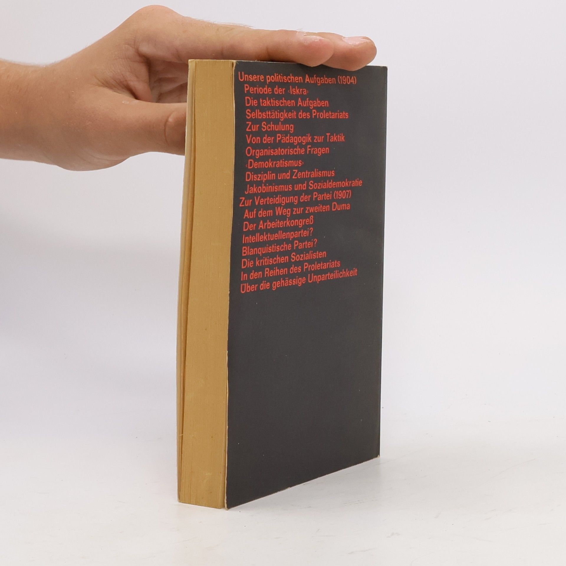 Leon Trotsky Schriften zur revolutionären Organisation