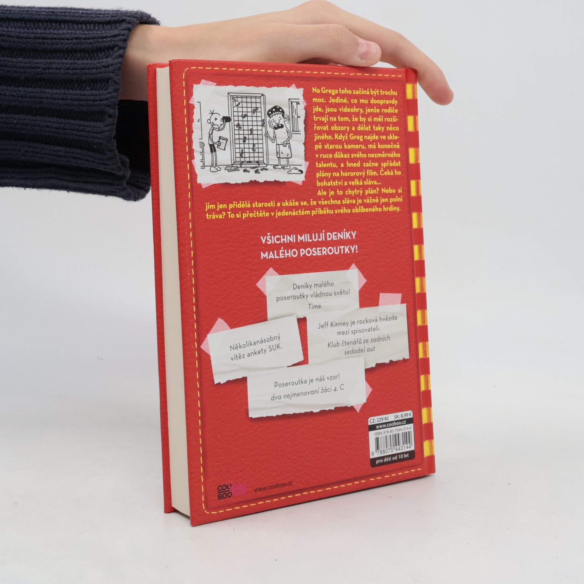 Jeff Kinney Deník malého poseroutky 11. Všechna sláva...