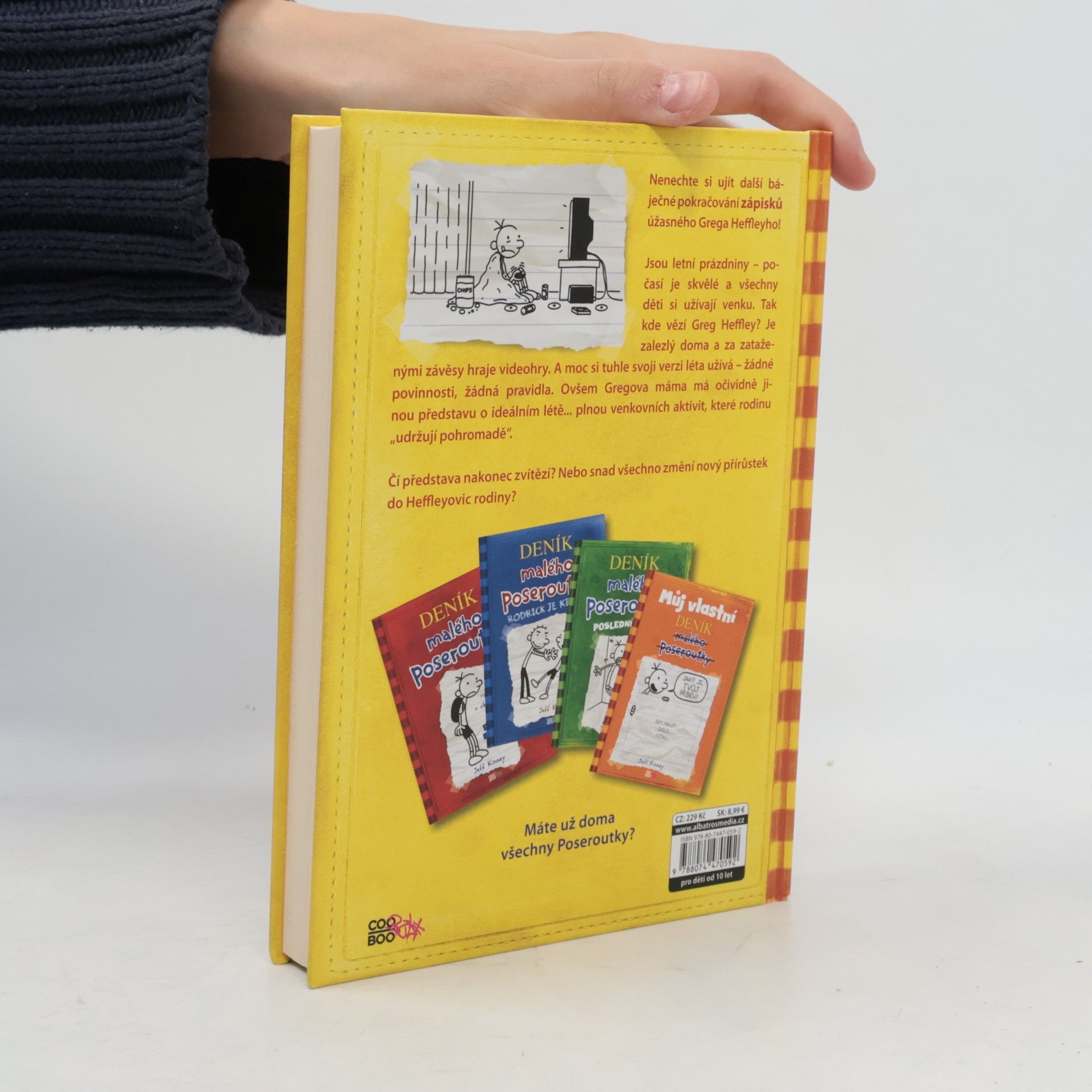 Jeff Kinney Deník malého poseroutky 4. Psí život