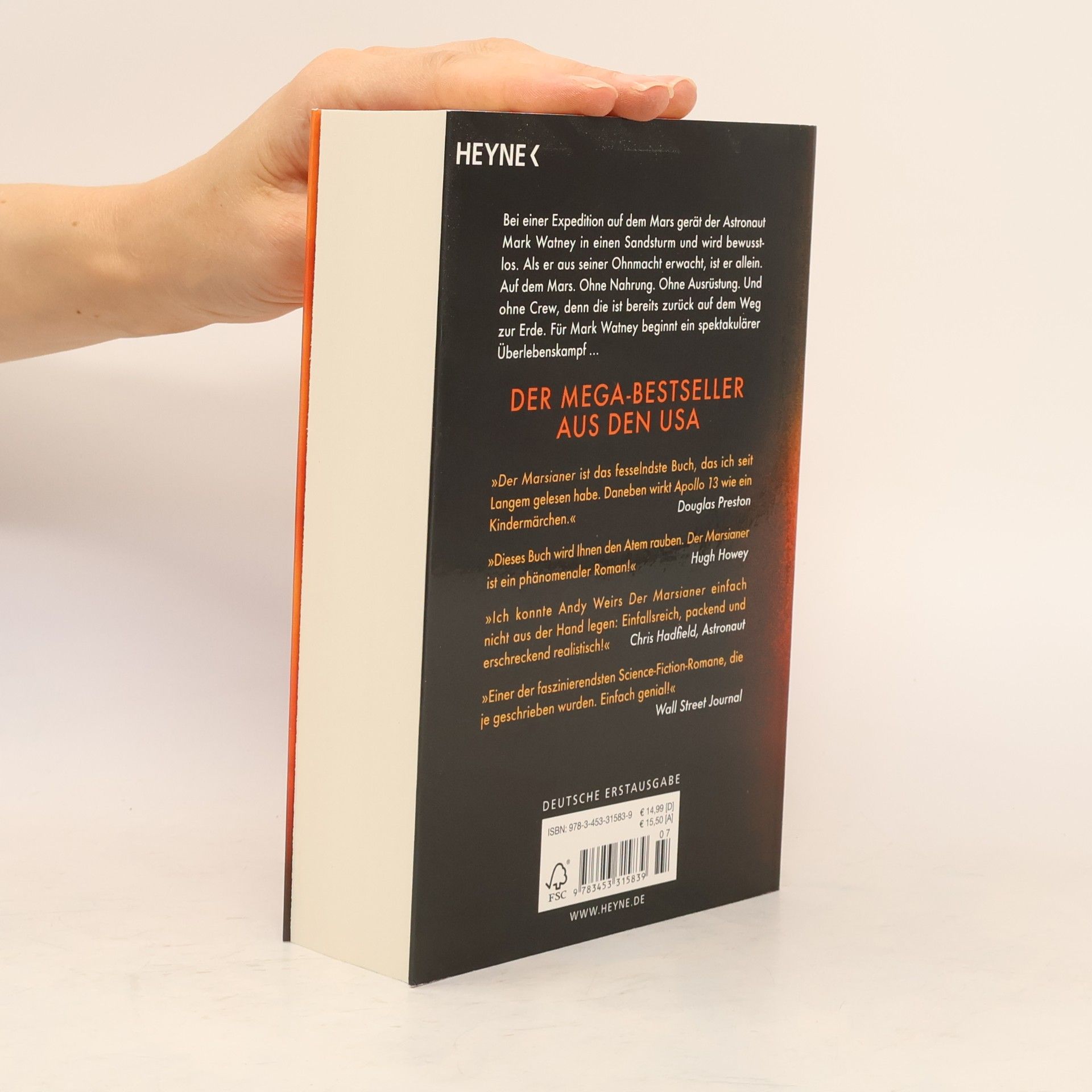 Andy Weir Der Marsianer