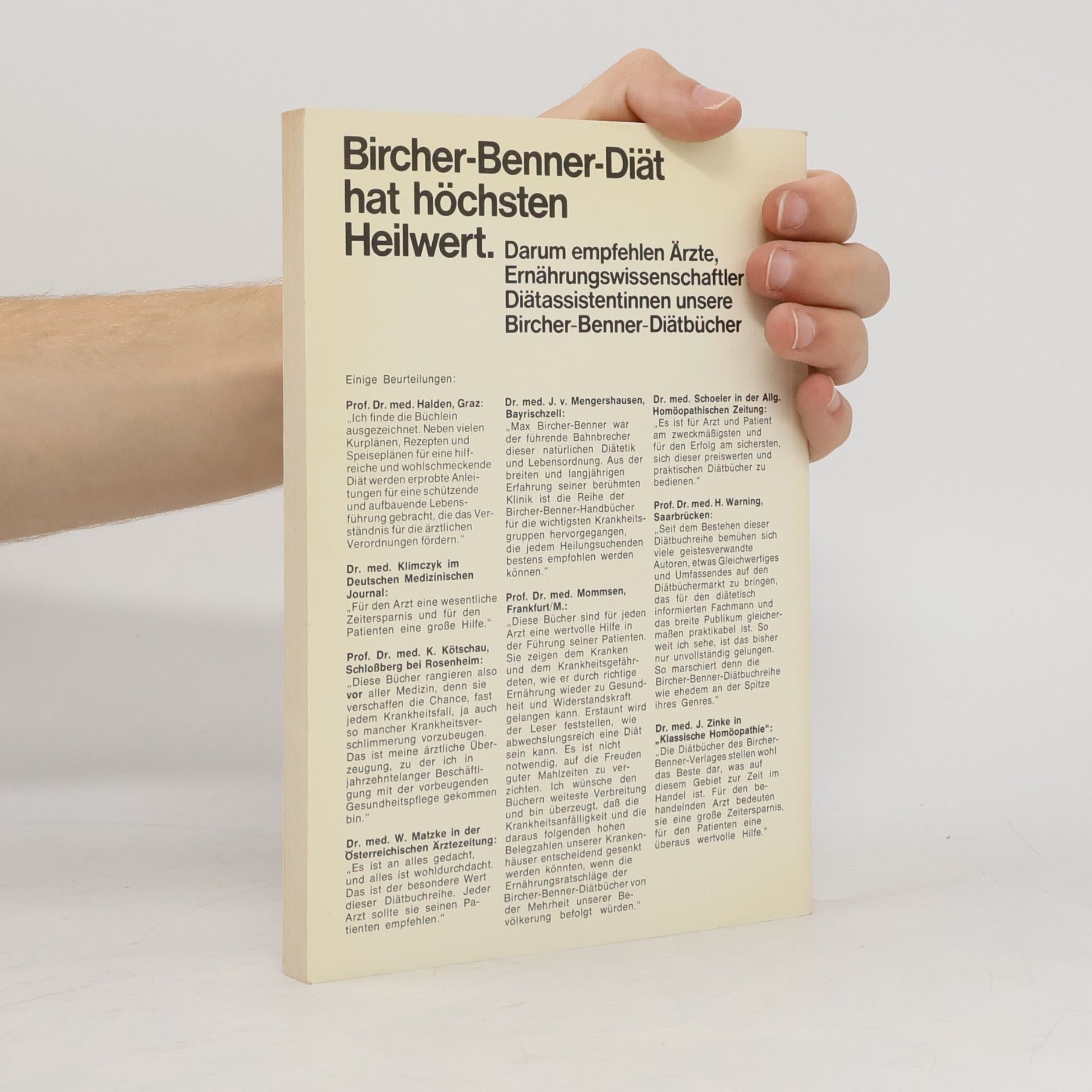 Autorenkollektiv Bircher-Benner Handbuch 14. Für Diabetiker