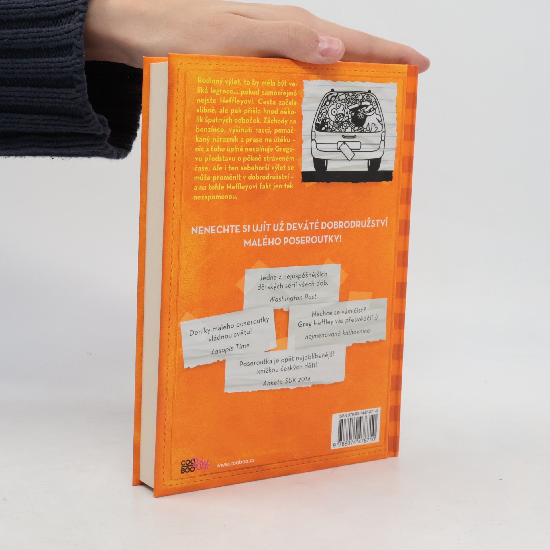 Jeff Kinney Deník malého poseroutky 9. Výlet za všechny peníze