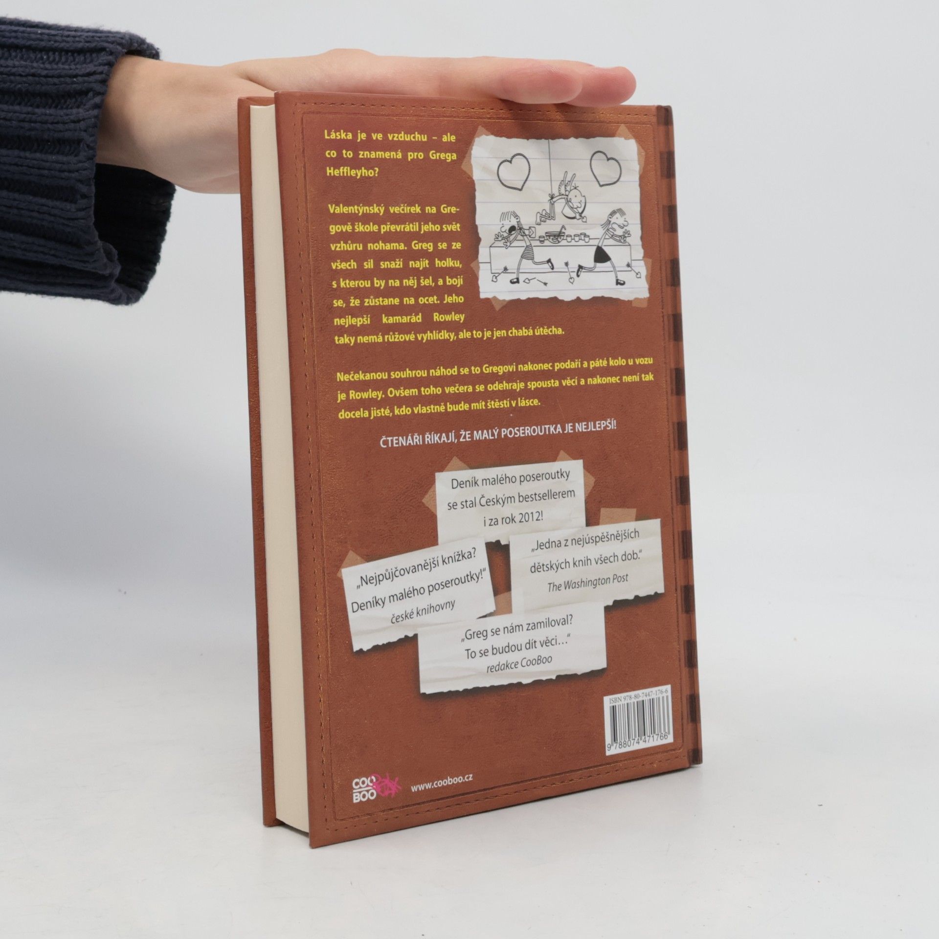 Jeff Kinney Deník malého poseroutky 7. Páté kolo u vozu