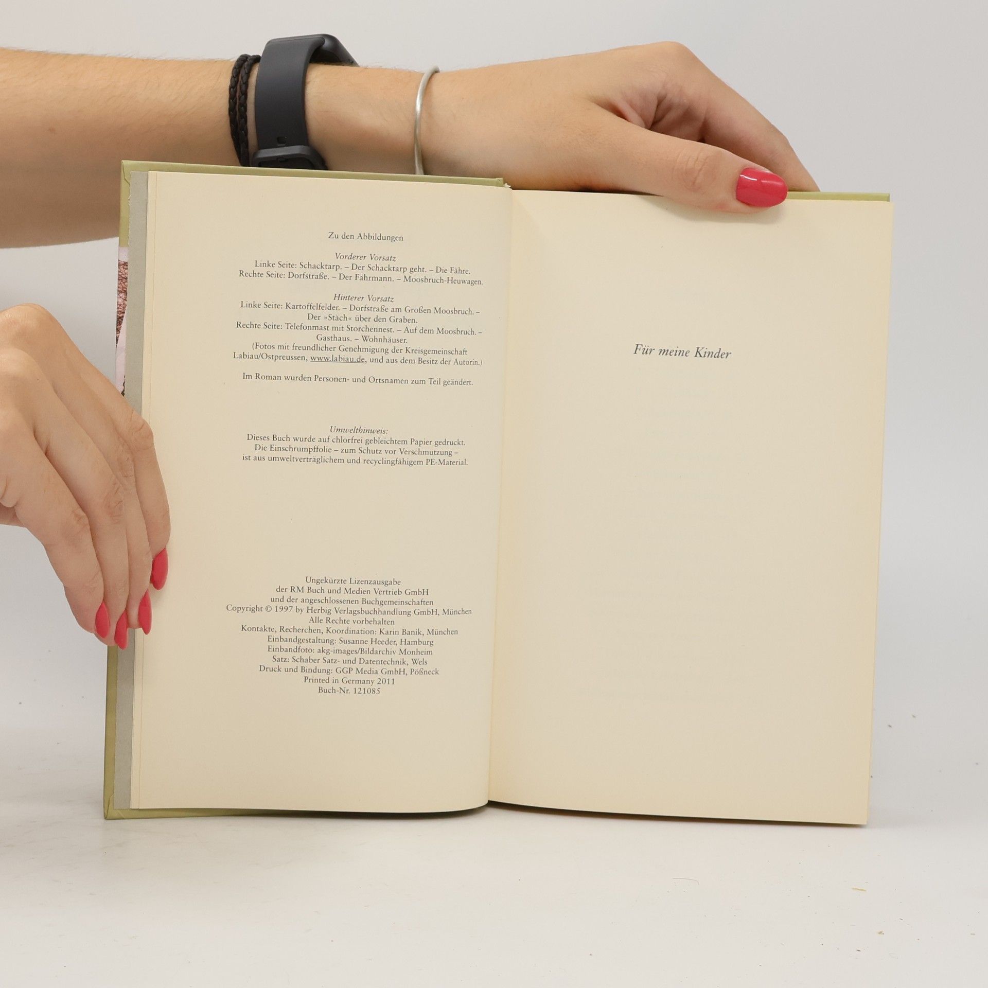Hanna Simon Spuren, die der Schnee bedeckt