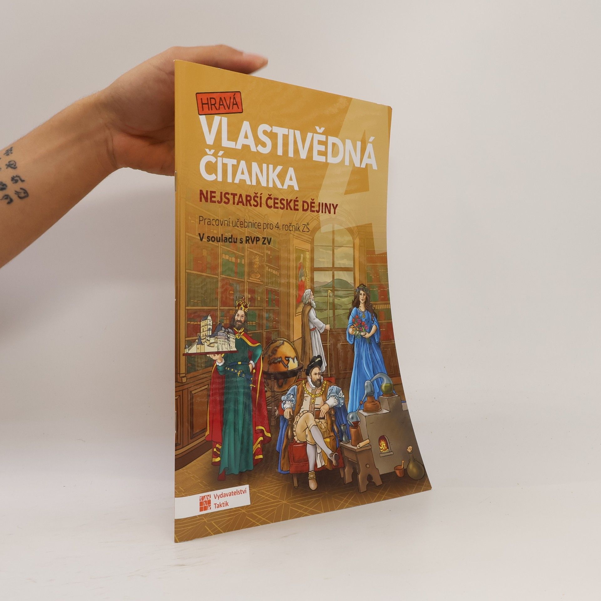 Karolina Václavíková Hravá vlastivědná čítanka. Nejstarší české dějiny