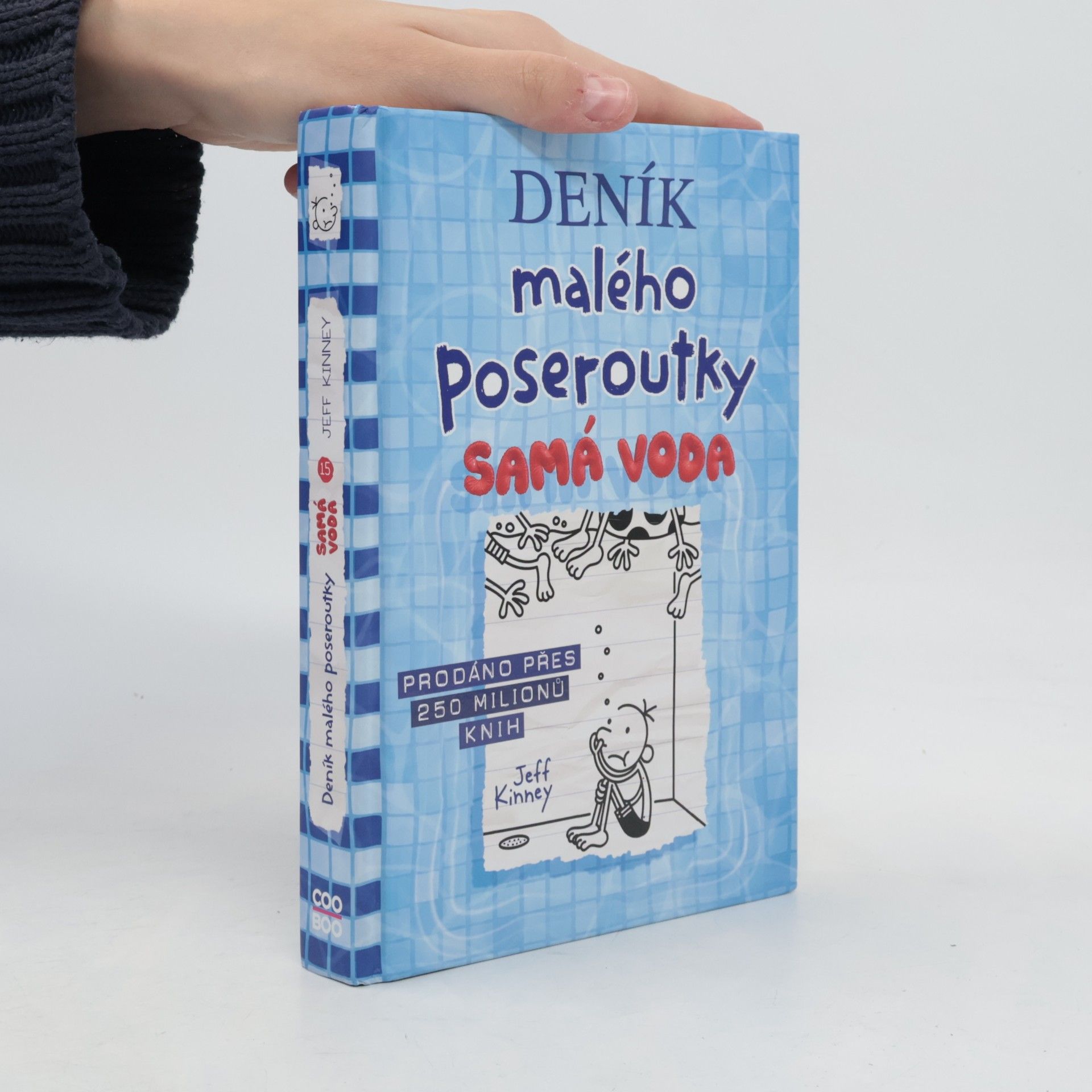 Jeff Kinney Deník malého poseroutky 15. Samá voda